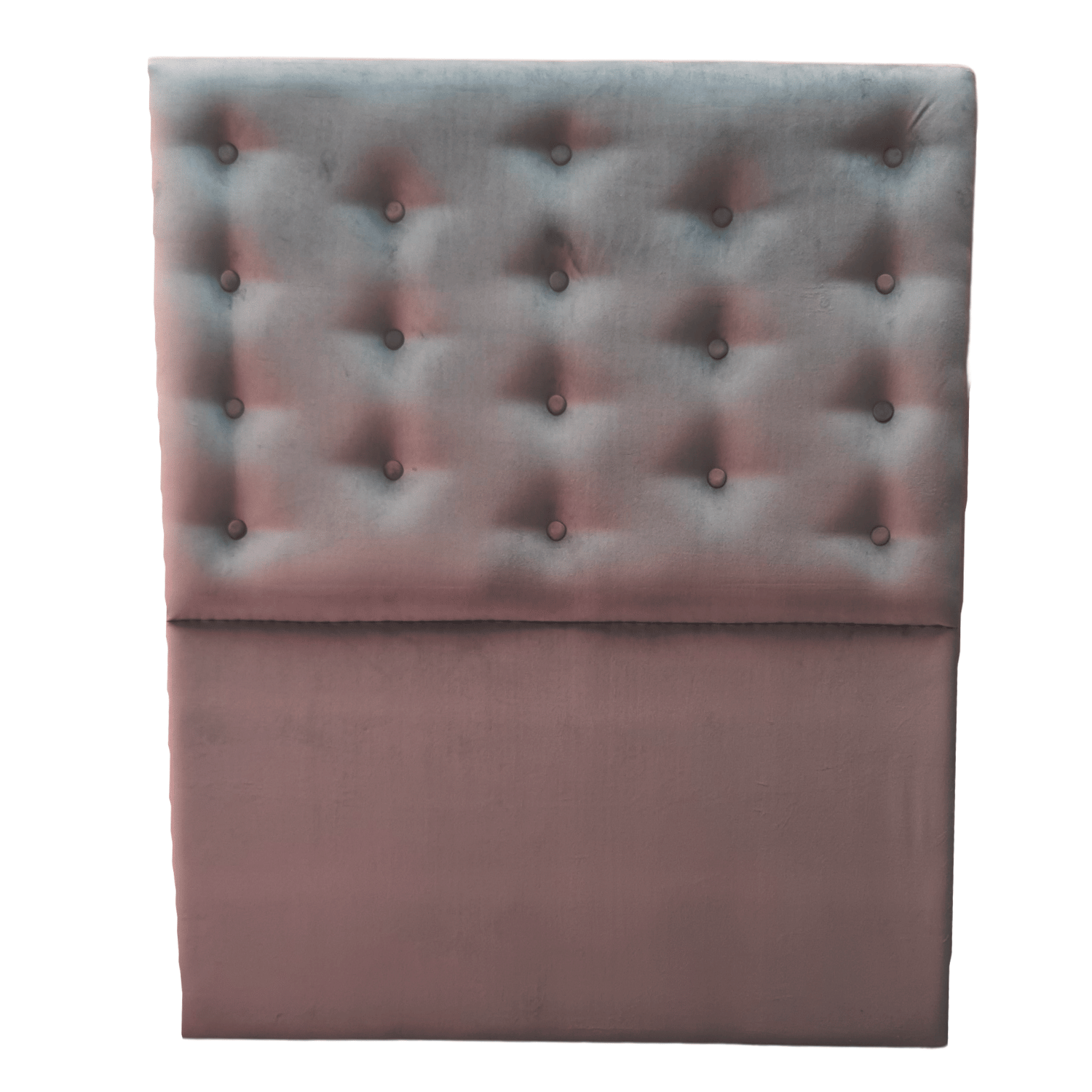 RESPALDO MUEBLES RIMAR A PISO 1 PLAZA FELPA GRIS OSCURO - 1