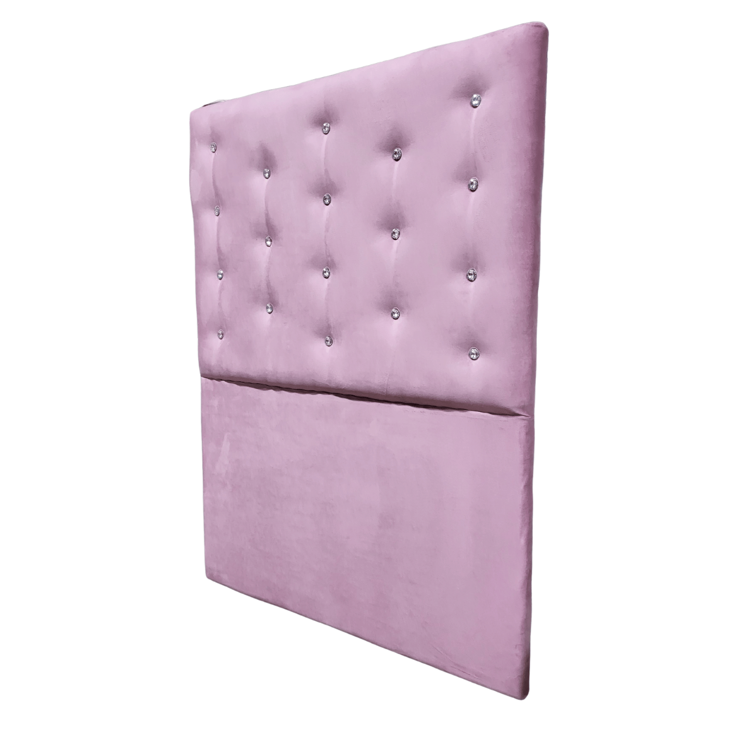 RESPALDO MUEBLES RIMAR A PISO DIAMANTE 1 PLAZA FELPA PALO ROSA - 3