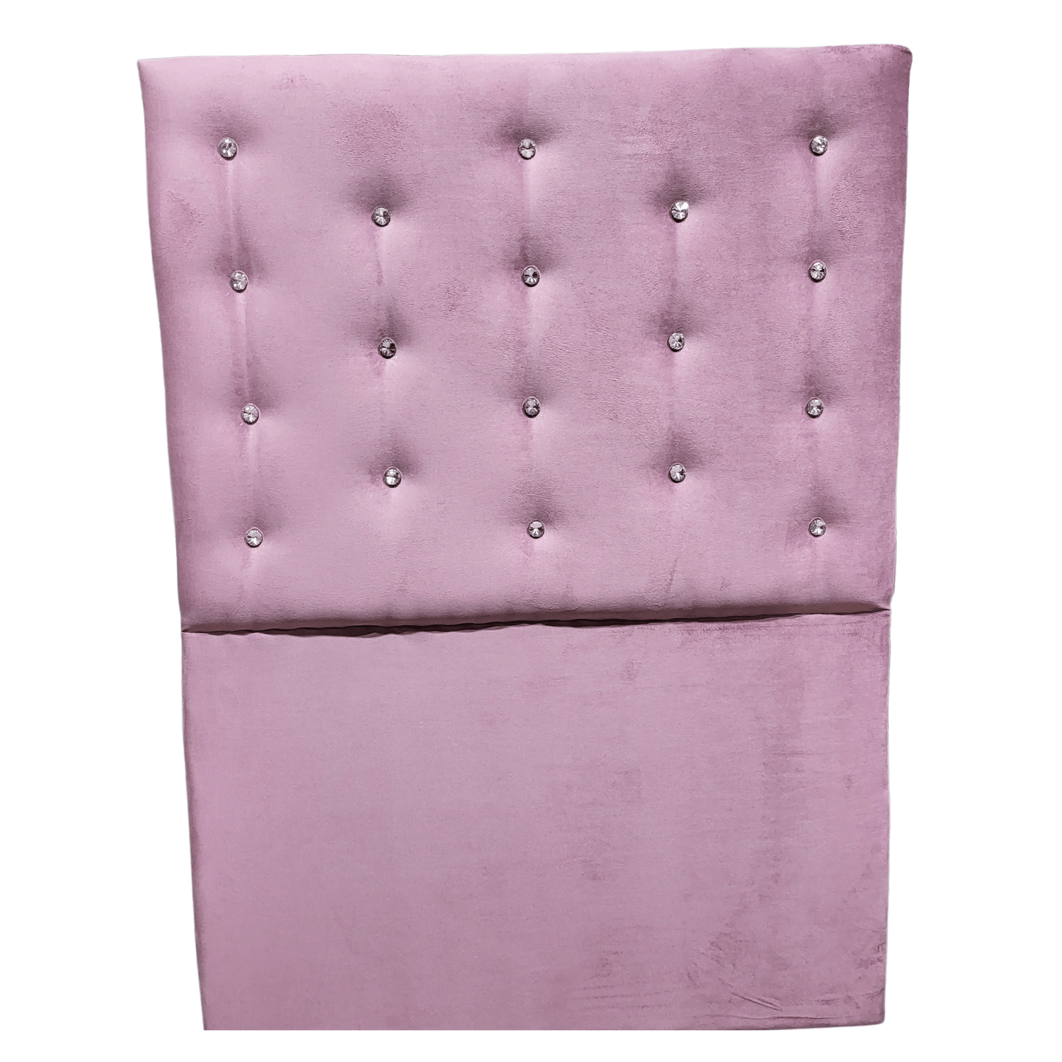 RESPALDO MUEBLES RIMAR A PISO DIAMANTE 1 PLAZA FELPA PALO ROSA - 4
