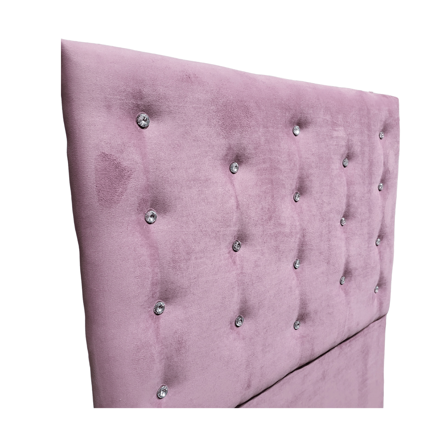 RESPALDO MUEBLES RIMAR A PISO DIAMANTE 1 PLAZA FELPA PALO ROSA - 5