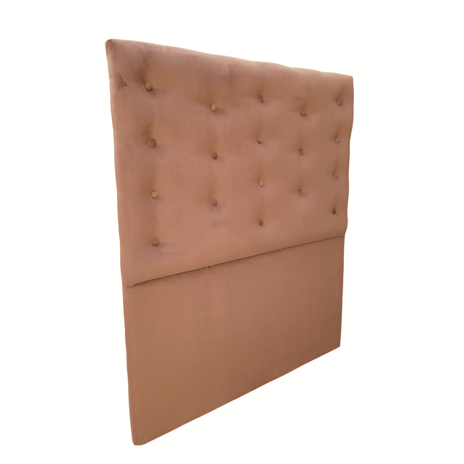 RESPALDO MUEBLES RIMAR A PISO 1 PLAZA FELPA CHOCOLATE - 2