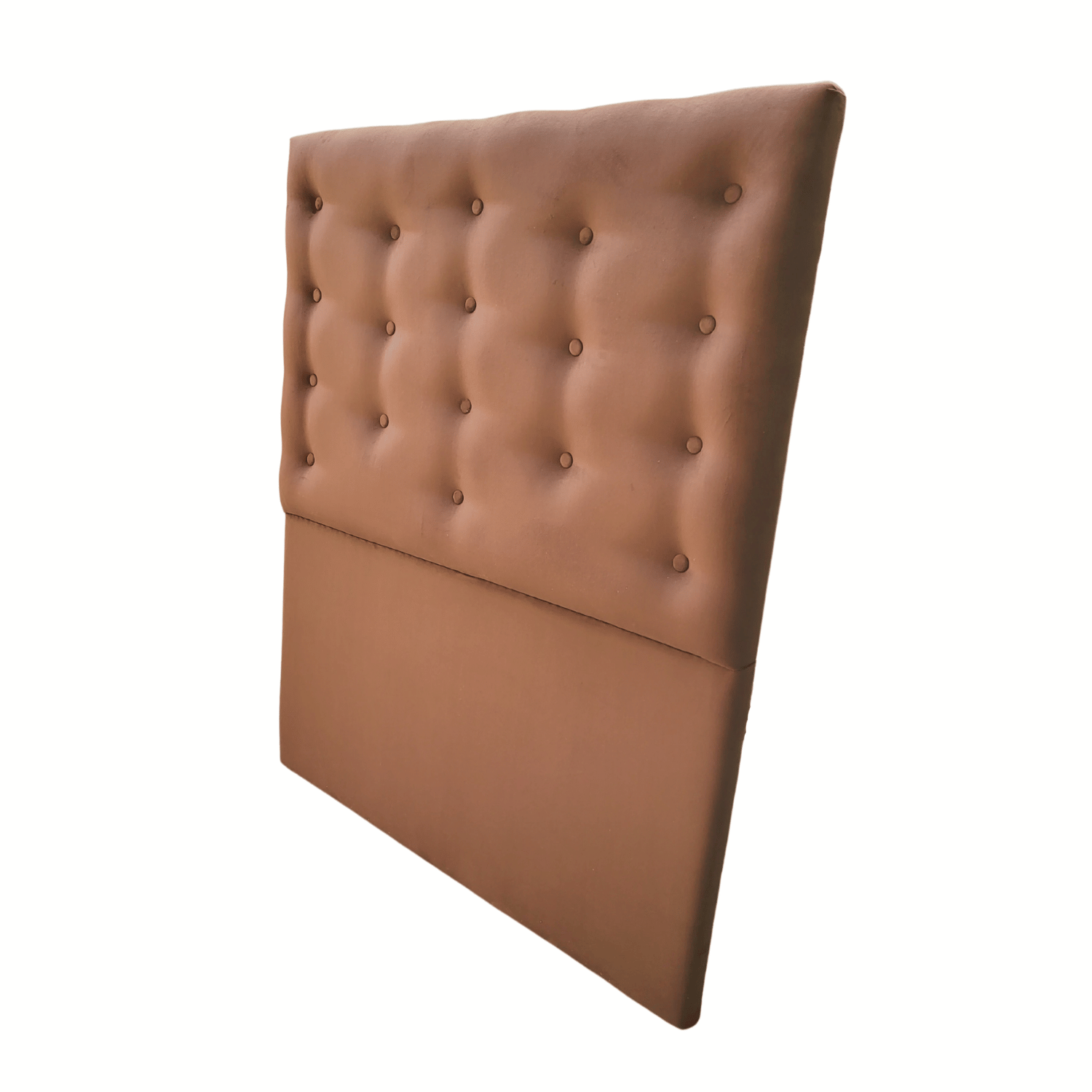 RESPALDO MUEBLES RIMAR A PISO 1 PLAZA FELPA CHOCOLATE - 3