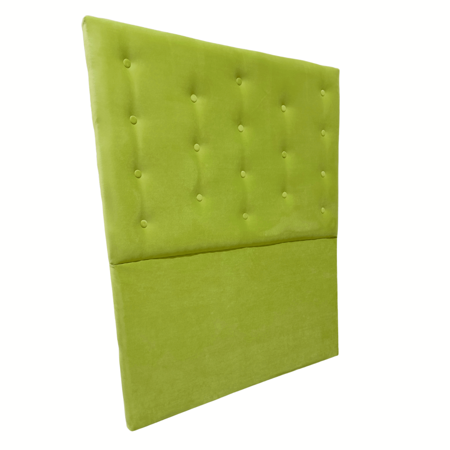 RESPALDO MUEBLES RIMAR A PISO PISTACHO 1 PLAZA FELPA VERDE - 2