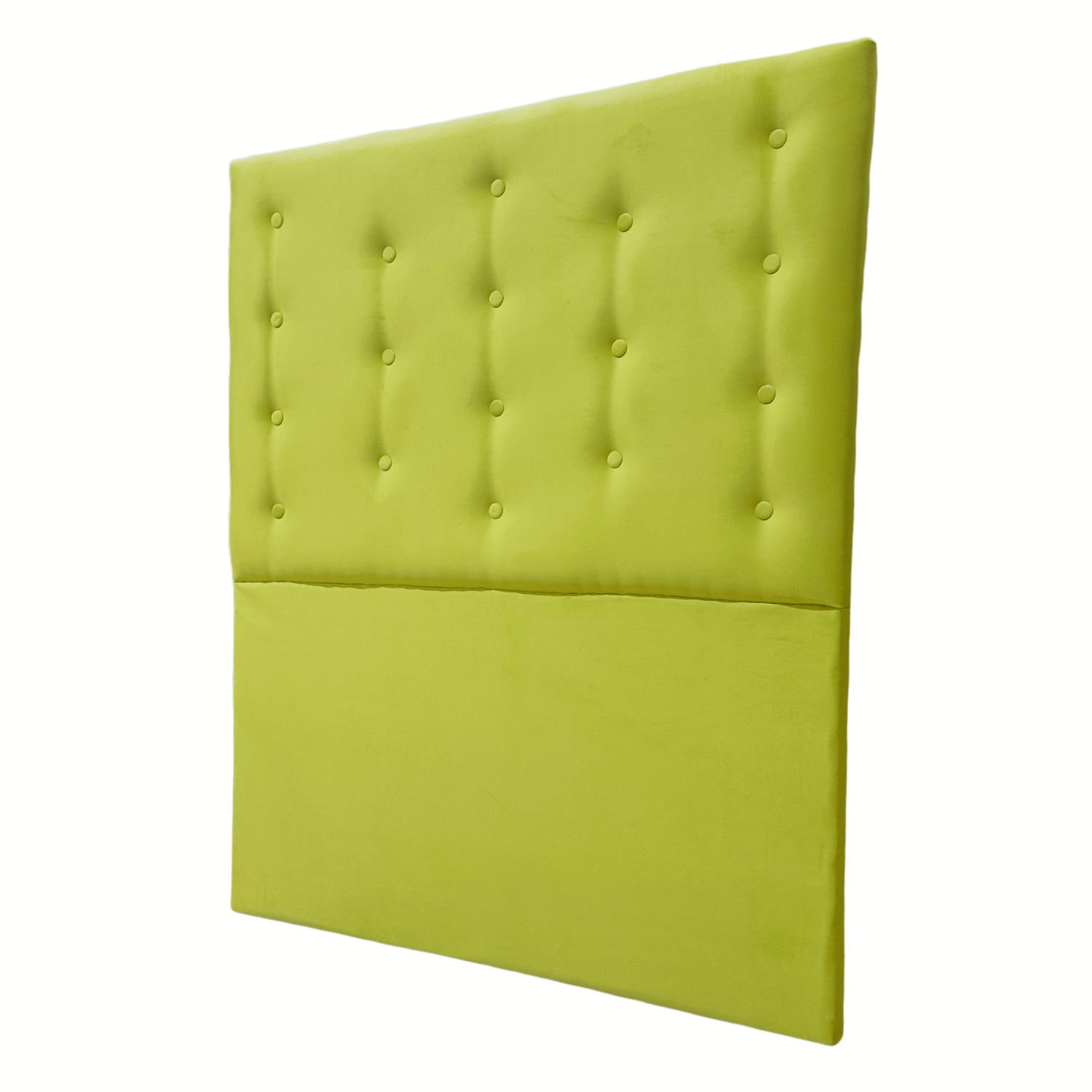 RESPALDO MUEBLES RIMAR A PISO PISTACHO 1 PLAZA FELPA VERDE - 3