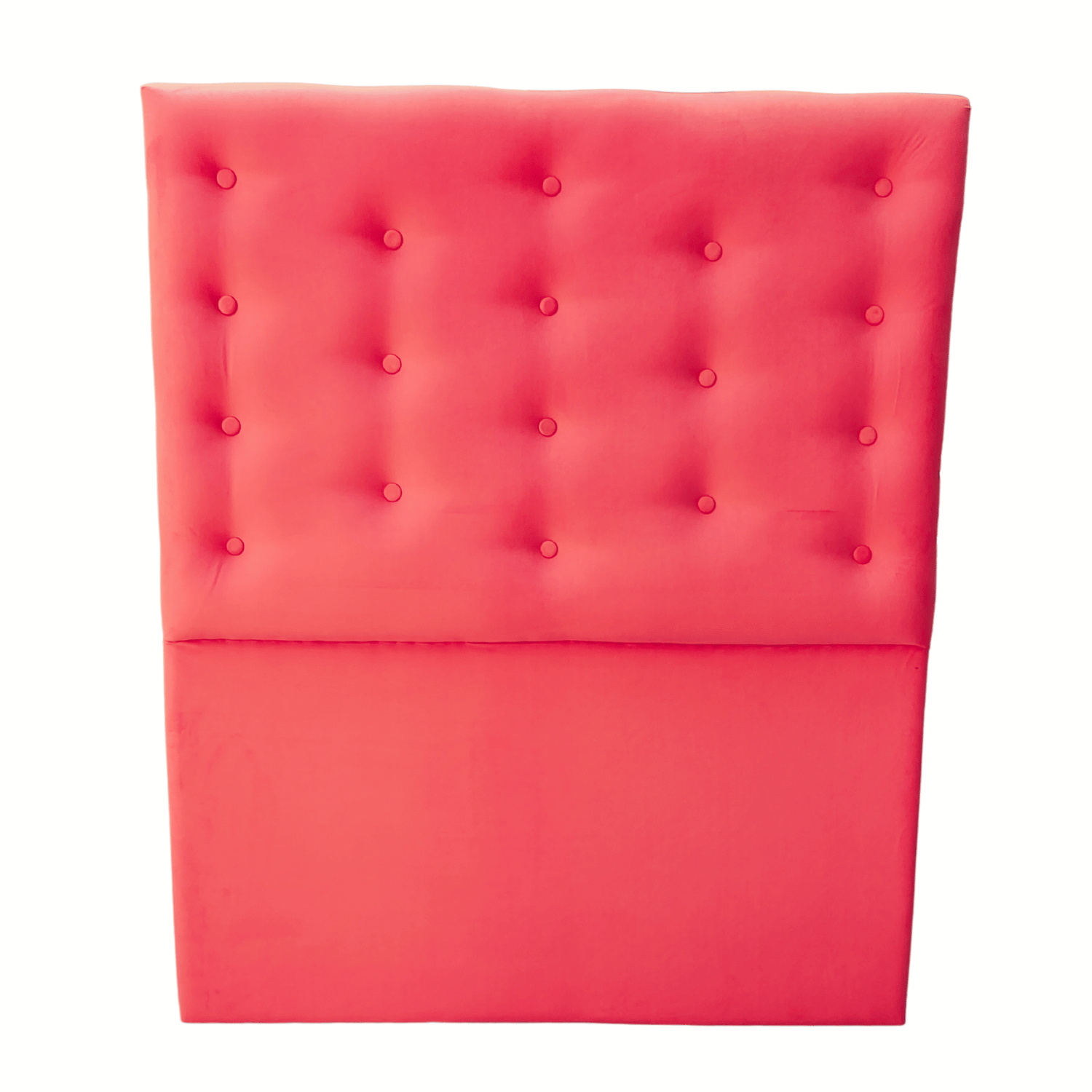 RESPALDO MUEBLES RIMAR A PISO 1 PLAZA FELPA ROJO - 1