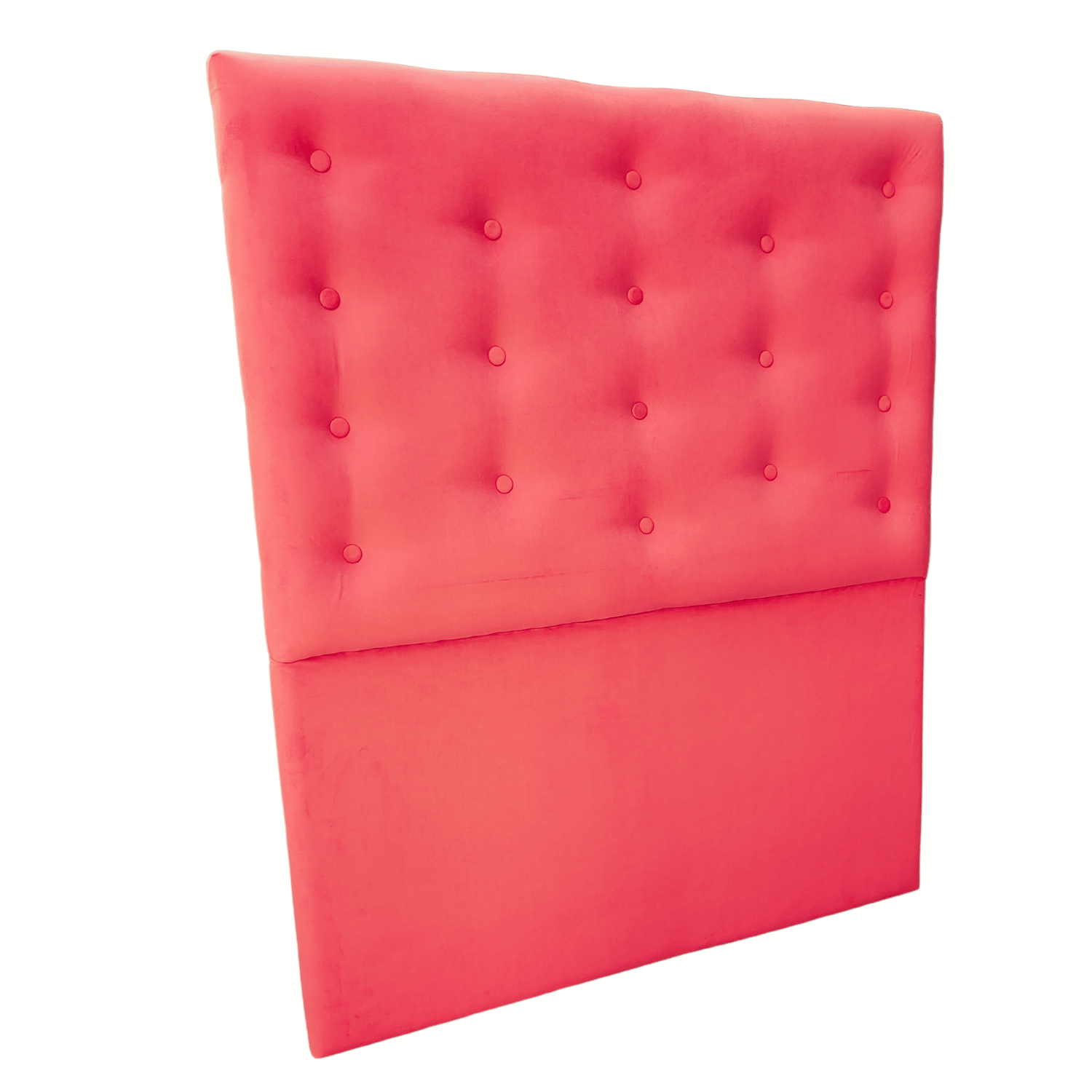 RESPALDO MUEBLES RIMAR A PISO 1 PLAZA FELPA ROJO - 2