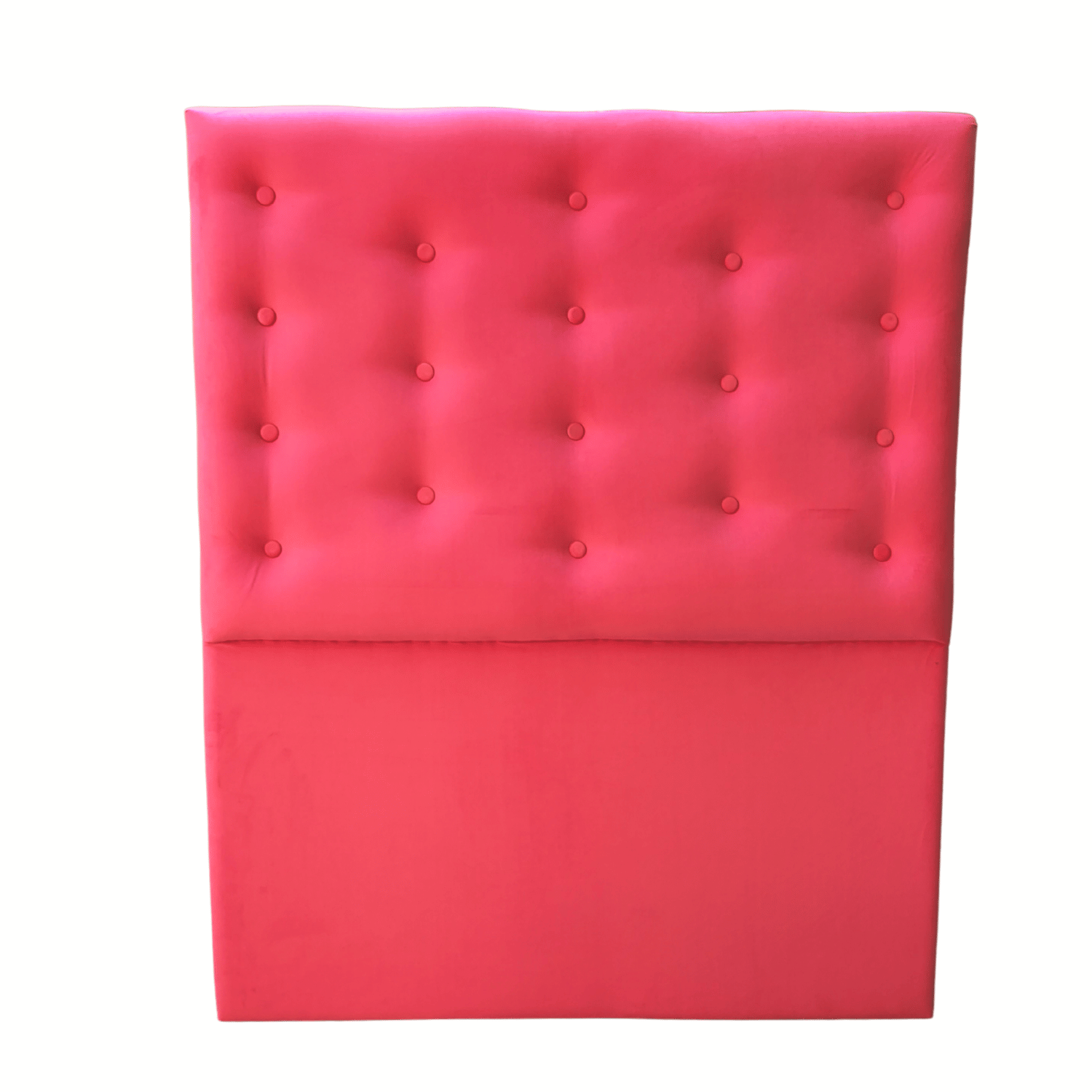 RESPALDO MUEBLES RIMAR A PISO 1 PLAZA FELPA ROJO - 4