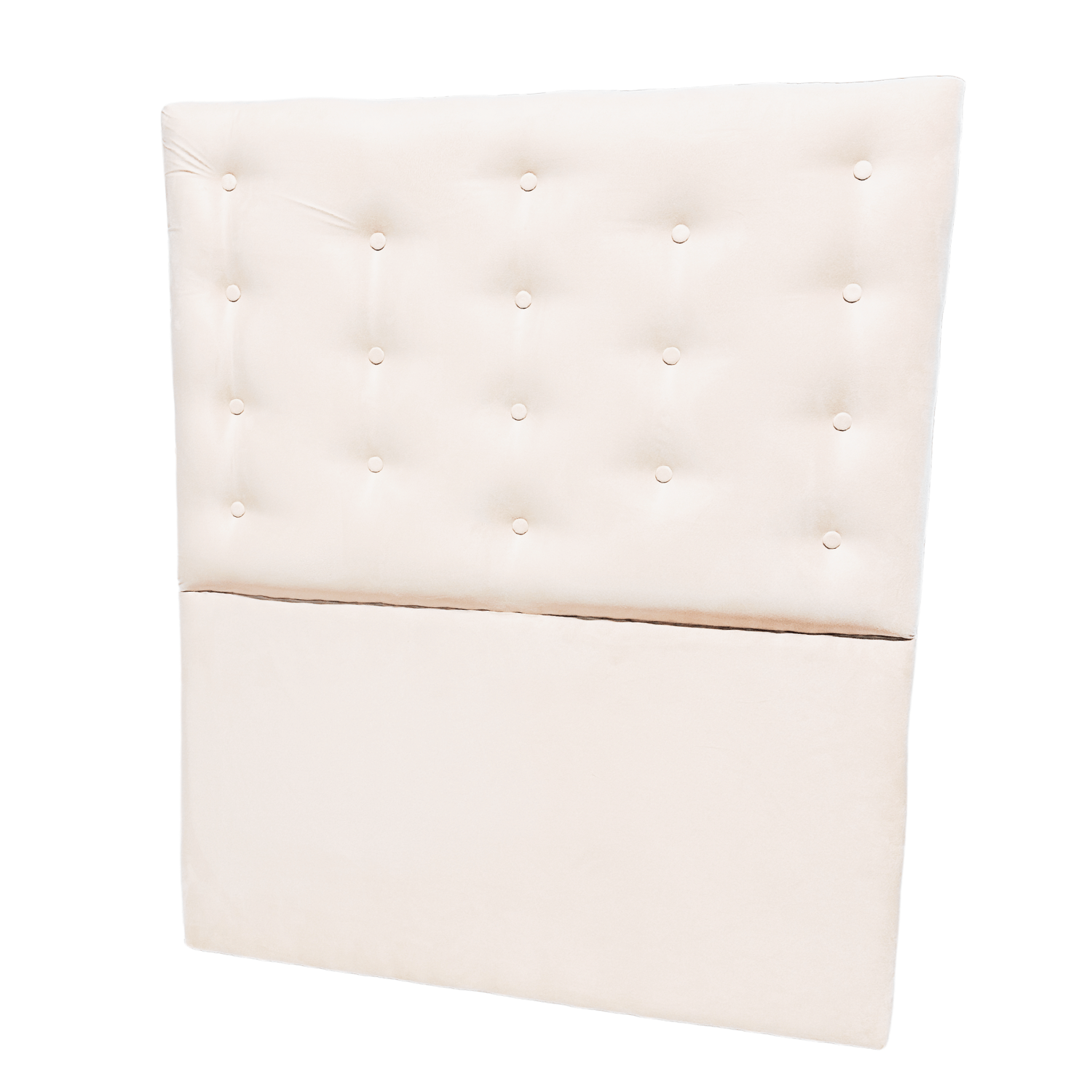 RESPALDO MUEBLES RIMAR A PISO 1 PLAZA FELPA CRUDO - 3