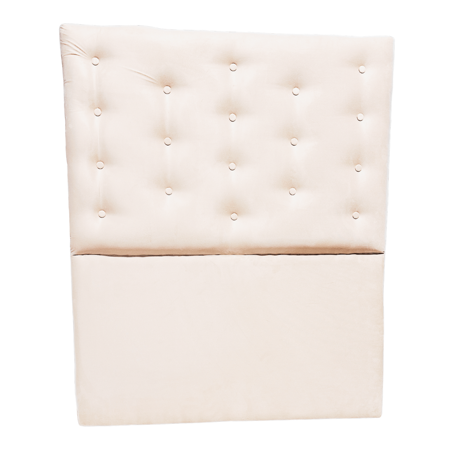 RESPALDO MUEBLES RIMAR A PISO 1 PLAZA FELPA CRUDO - 4