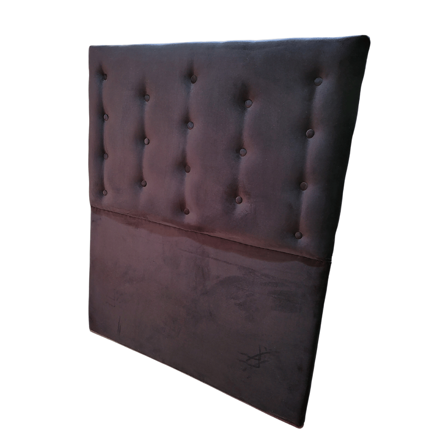 RESPALDO MUEBLES RIMAR A PISO 1 PLAZA FELPA NEGRO - 3