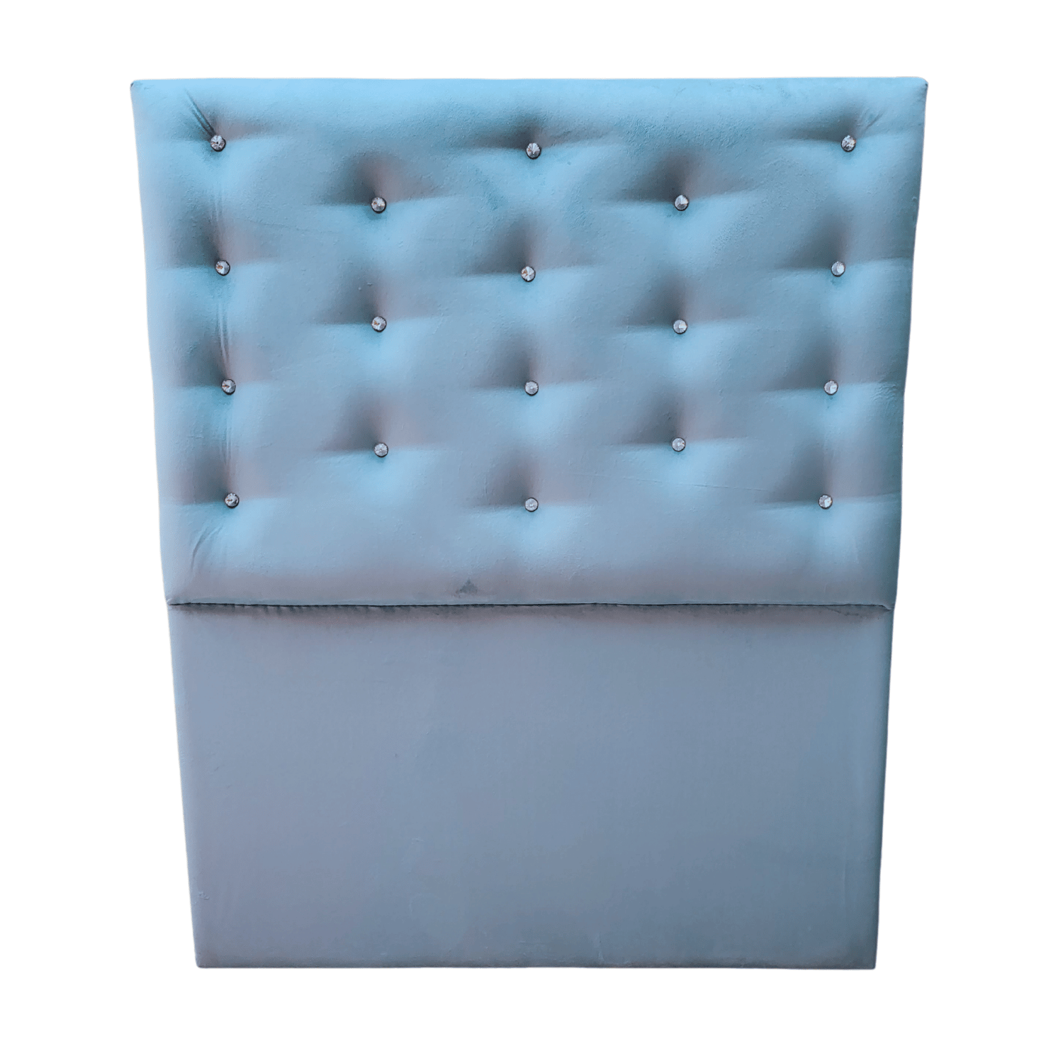 RESPALDO MUEBLES RIMAR A PISO DIAMANTE 1 PLAZA FELPA PETROLEO - 4