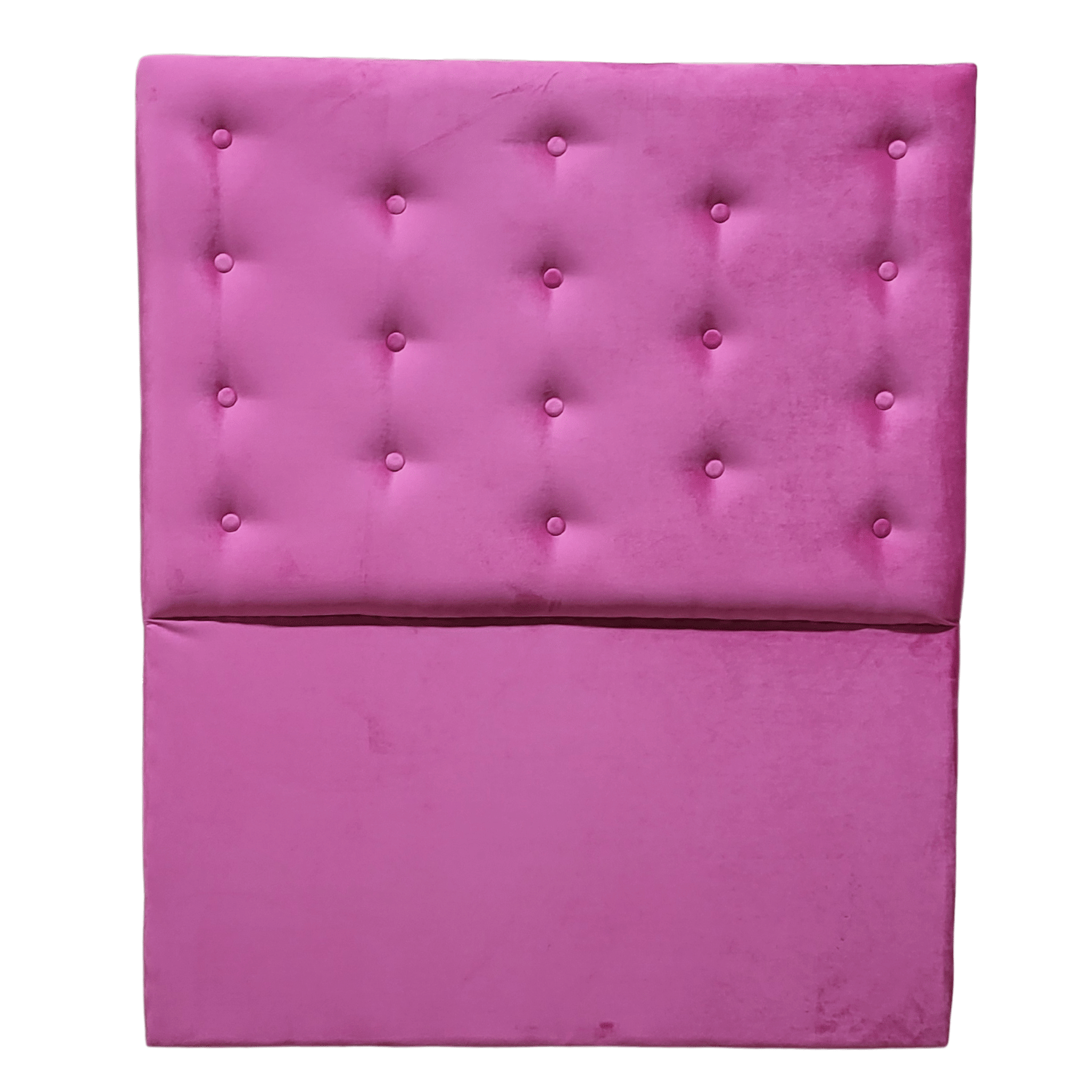 RESPALDO MUEBLES RIMAR A PISO 1 PLAZA FELPA FUCSIA - 1