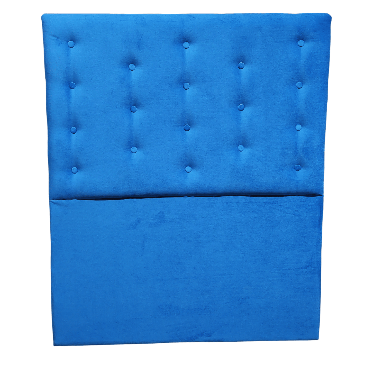 RESPALDO MUEBLES RIMAR A PISO 1 PLAZA FELPA AZUL - 3