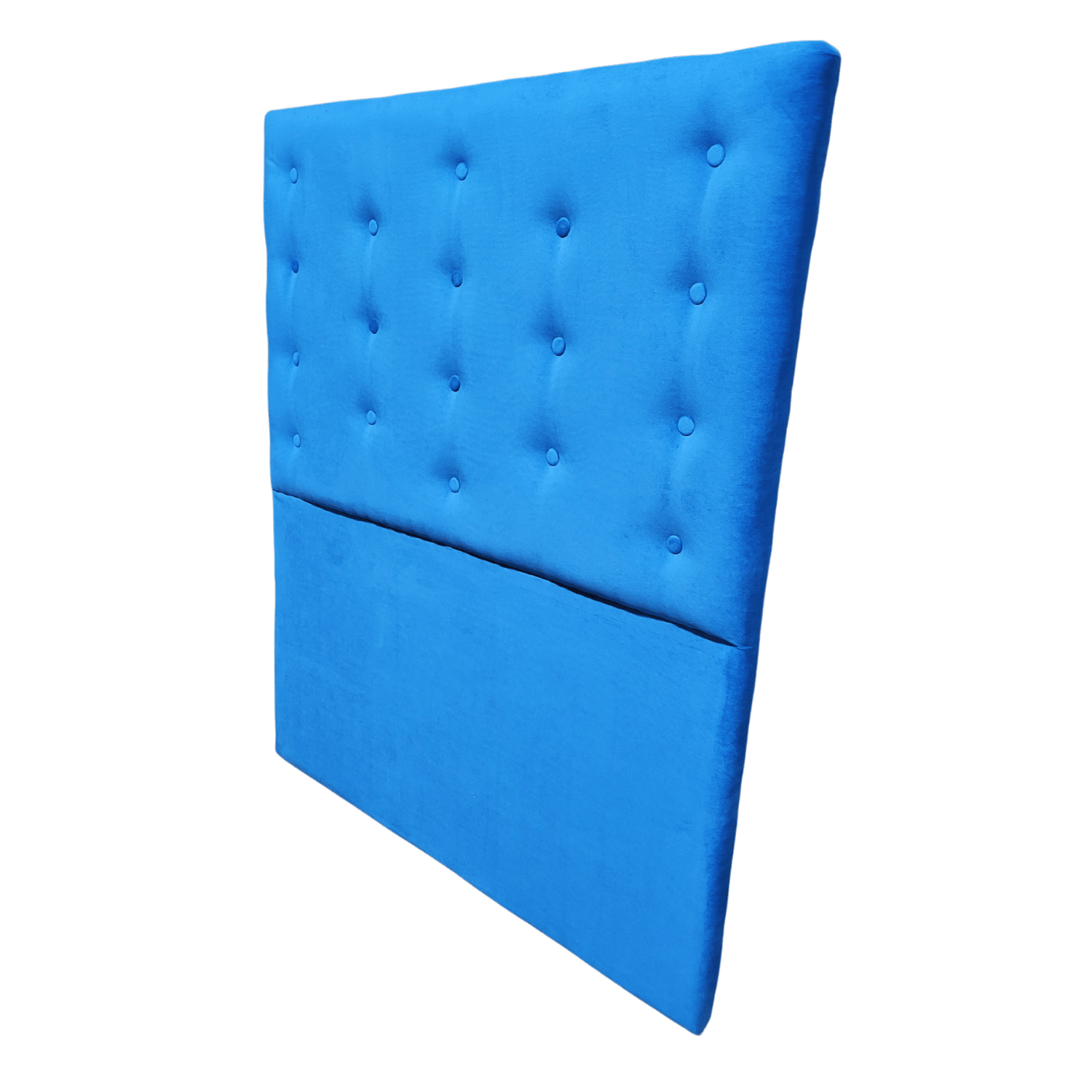 RESPALDO MUEBLES RIMAR A PISO 1 PLAZA FELPA AZUL - 4