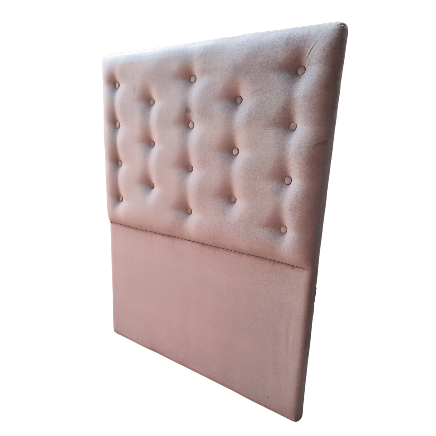 RESPALDO MUEBLES RIMAR A PISO 1.5 PLAZAS FELPA GRIS CLARO - 3
