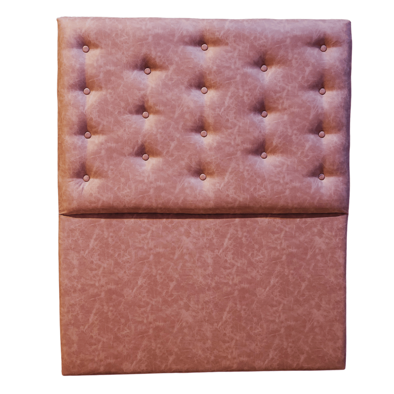 RESPALDO MUEBLES RIMAR A PISO 1.5 PLAZAS ECO CUERO PALO ROSA - 4