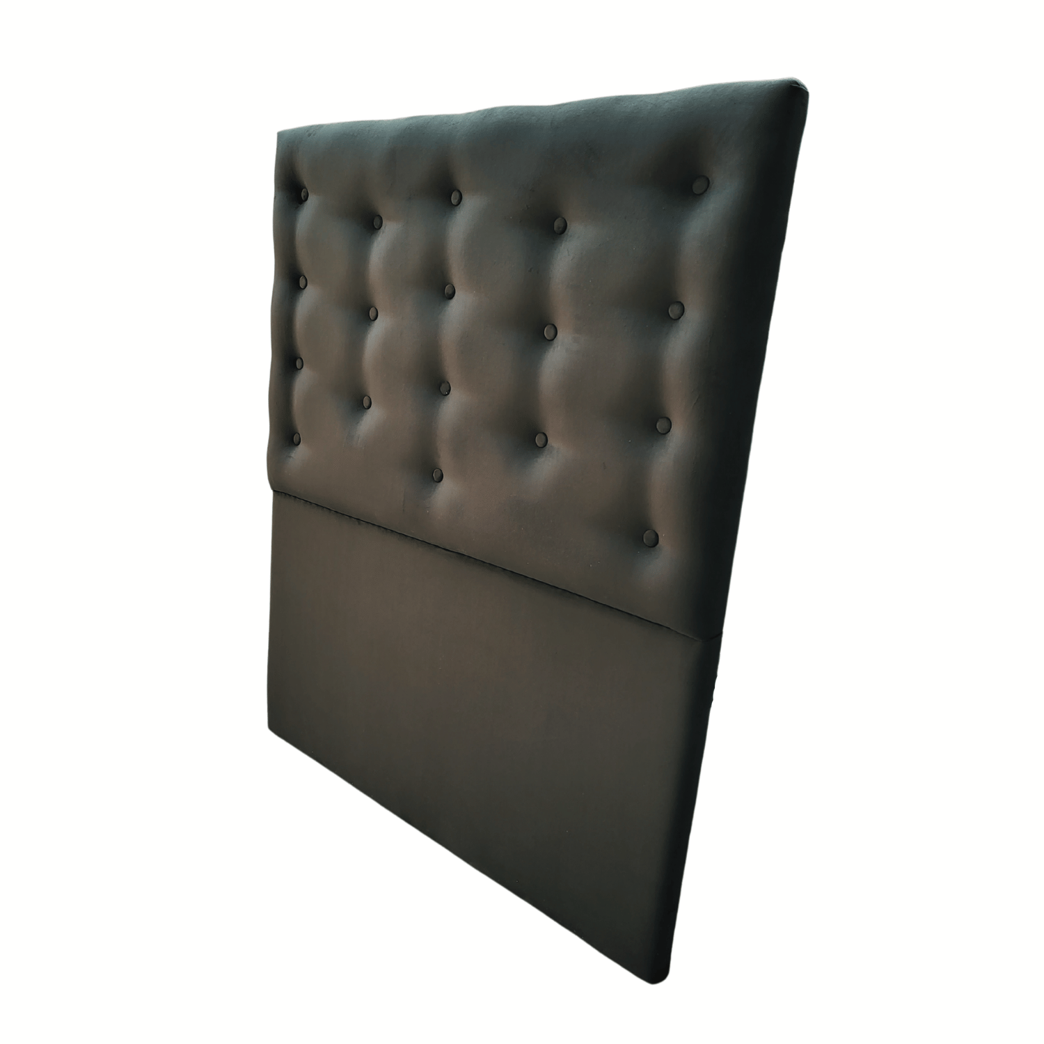 RESPALDO MUEBLES RIMAR A PISO 1.5 PLAZAS FELPA NEGRO - 3