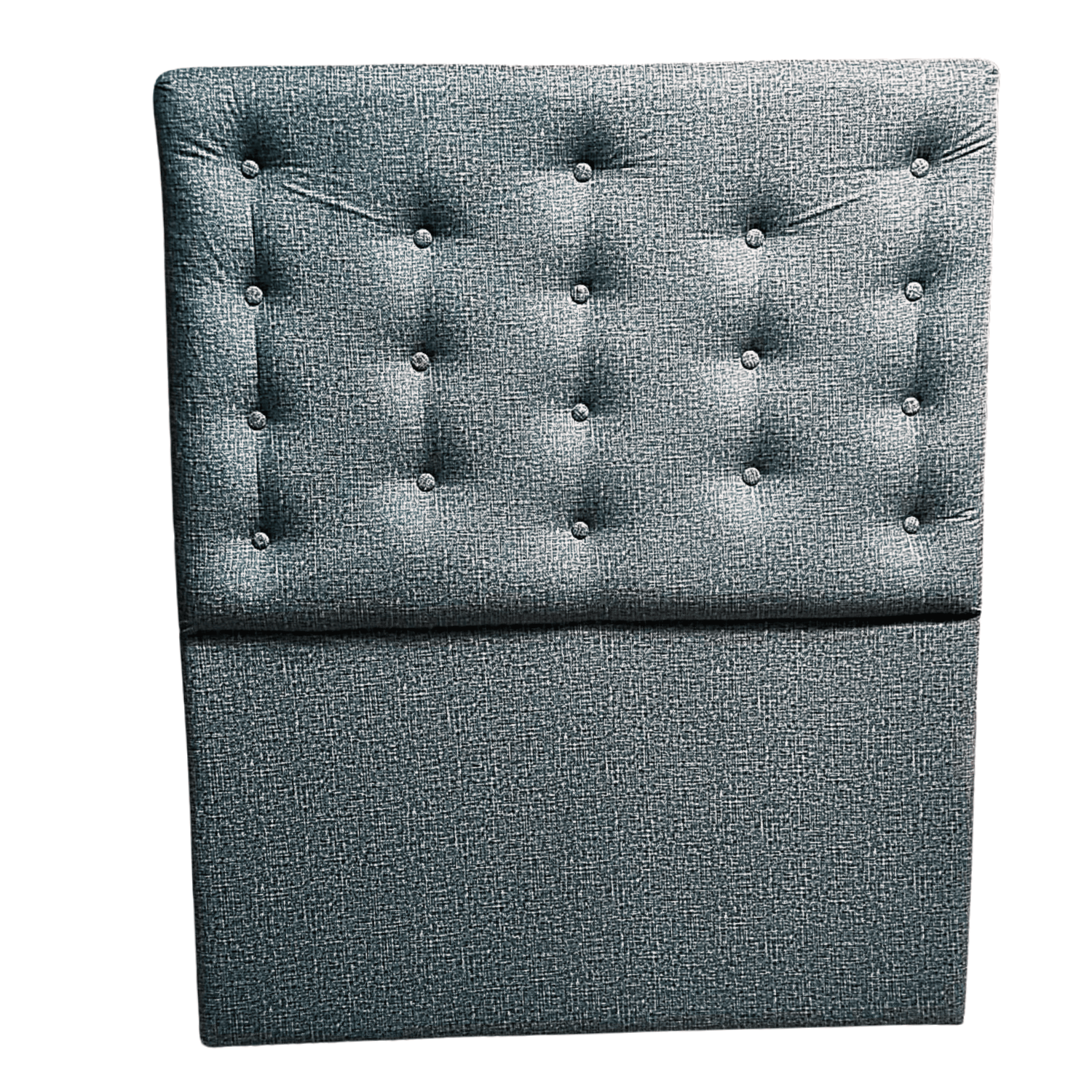 RESPALDO MUEBLES RIMAR A PISO CAVANCHA 1.5 PLAZAS GRIS JASPIADO OSCURO - 1