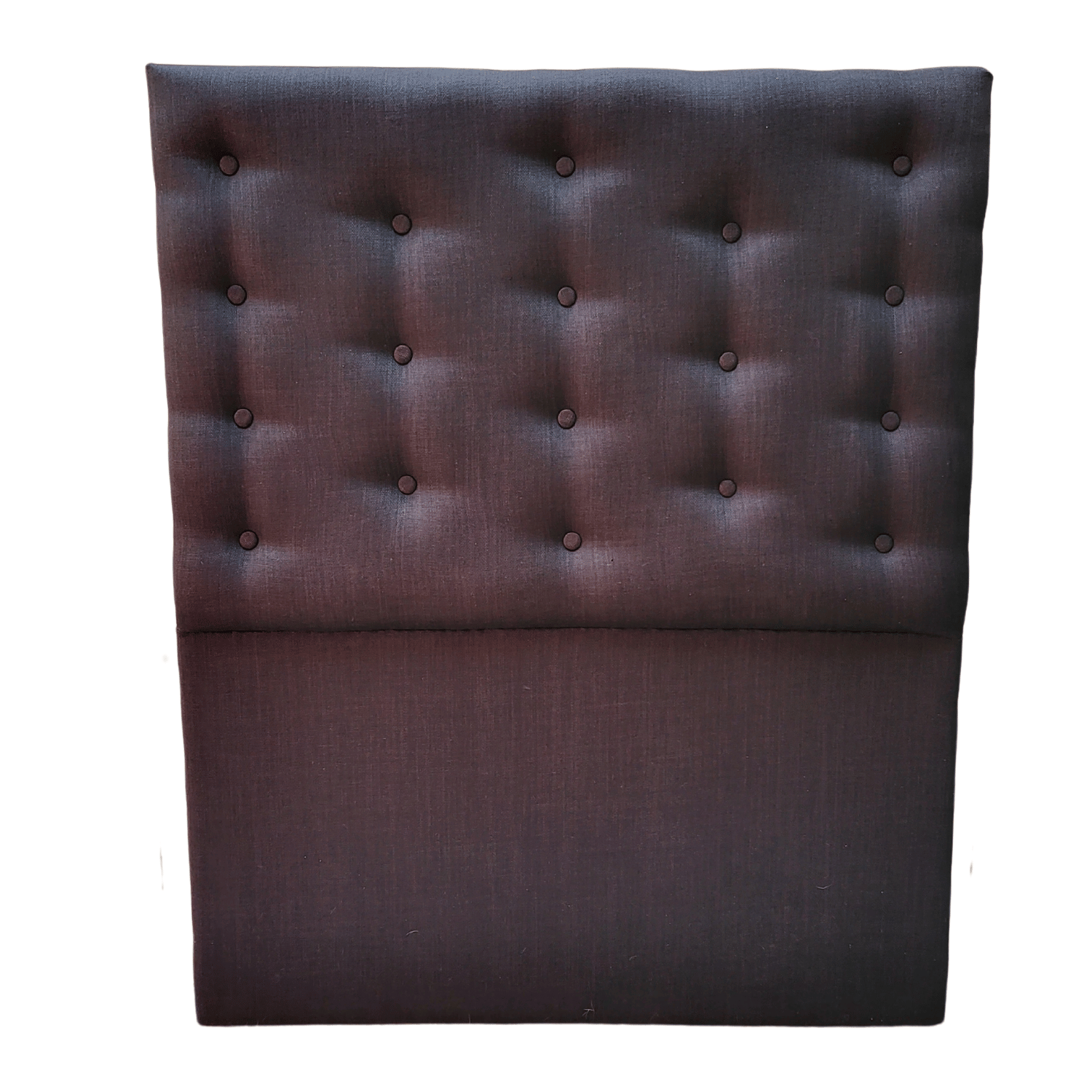RESPALDO MUEBLES RIMAR A PISO 1.5 PLAZAS LINO NEGRO - 1