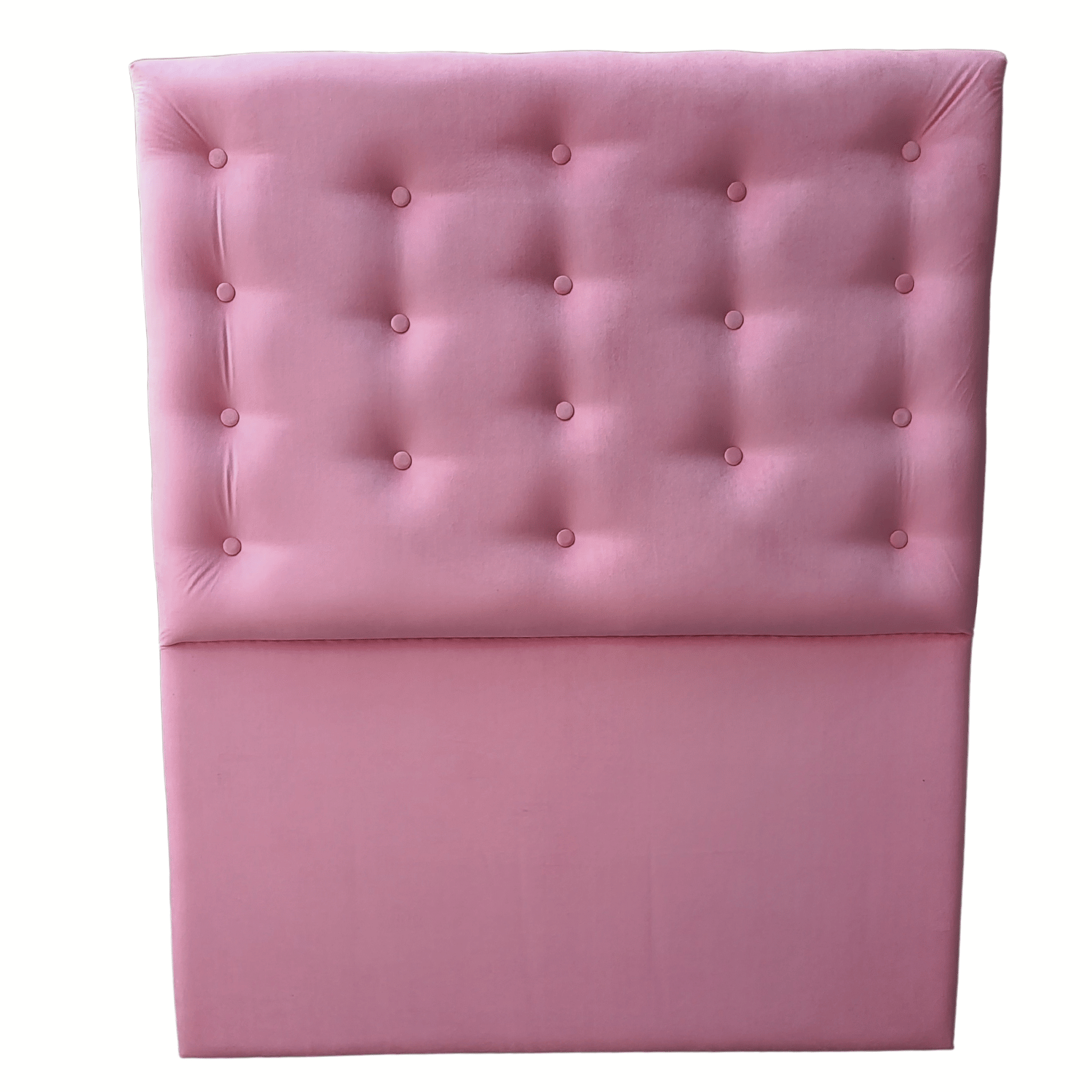 RESPALDO MUEBLES RIMAR A PISO 1.5 PLAZAS FELPA PALO ROSA - 1