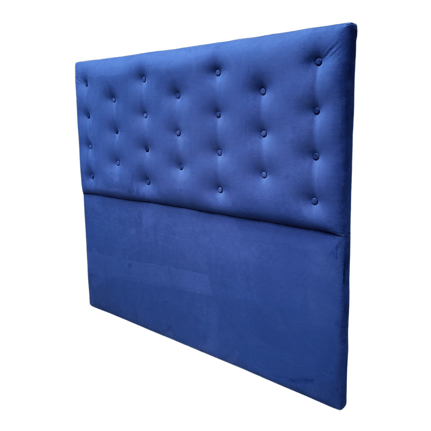 RESPALDO MUEBLES RIMAR A PISO 2 PLAZAS FELPA AZUL MARINO - 3