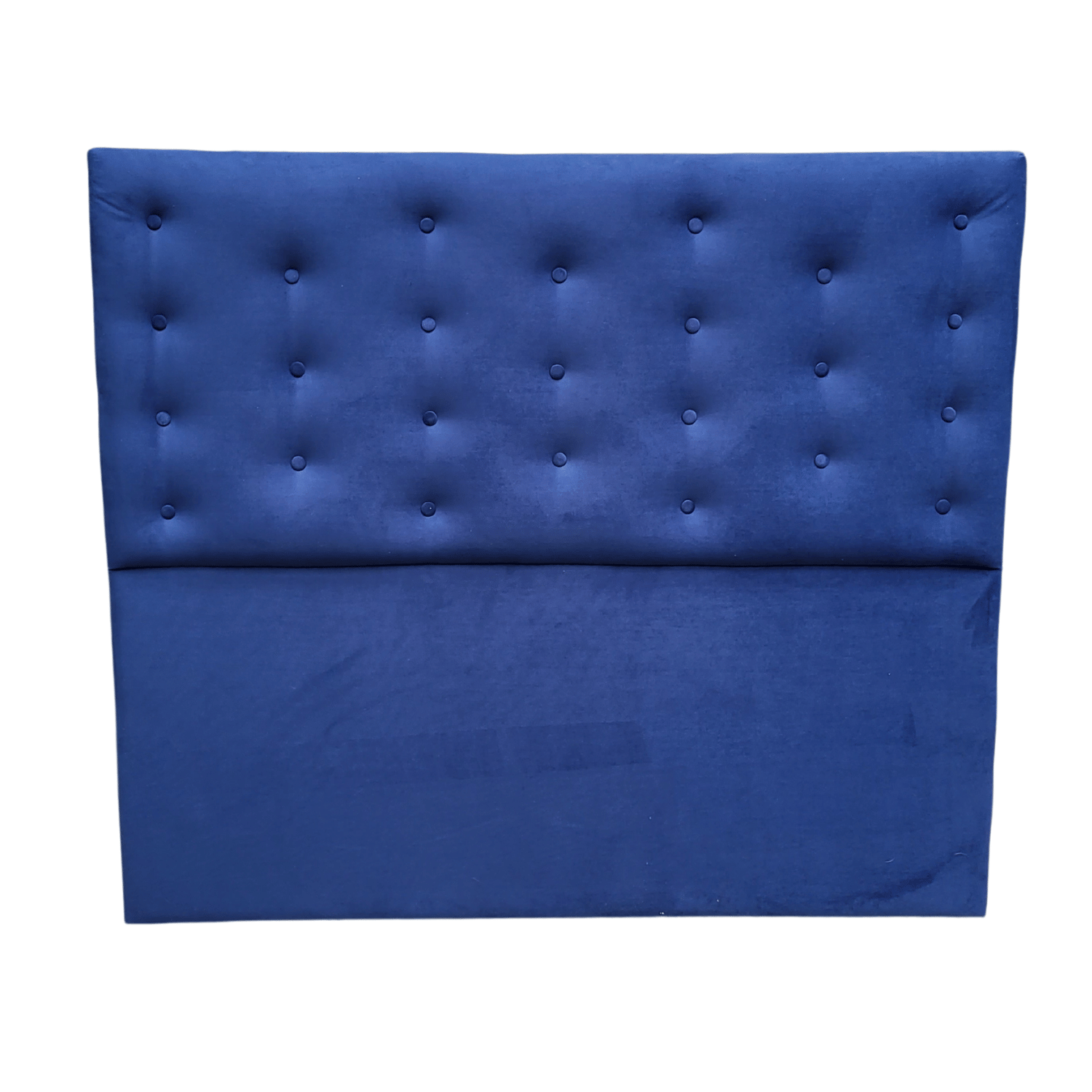 RESPALDO MUEBLES RIMAR A PISO 2 PLAZAS FELPA AZUL MARINO - 4