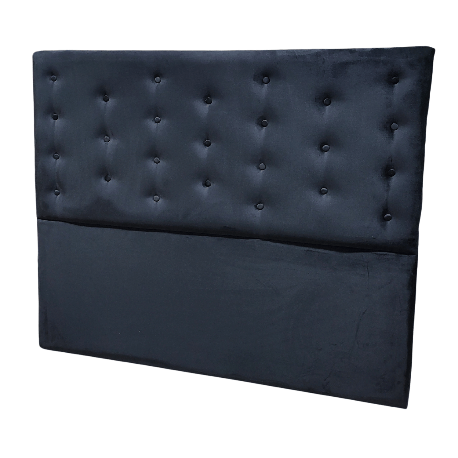 RESPALDO MUEBLES RIMAR A PISO 2 PLAZAS FELPA NEGRO - 3
