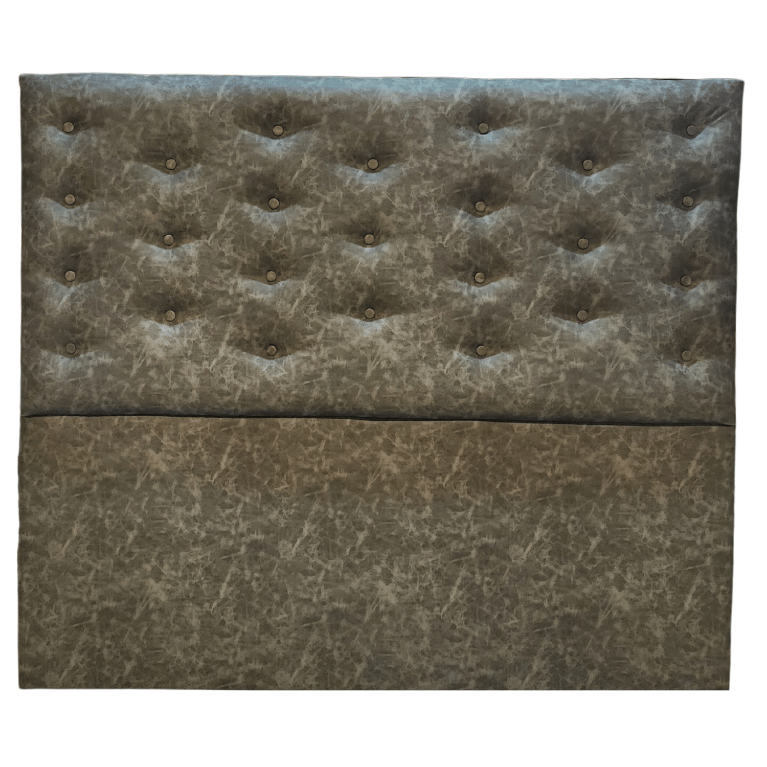 RESPALDO MUEBLES RIMAR A PISO 2 PLAZAS ECO CUERO GRIS JASPIADO - 1