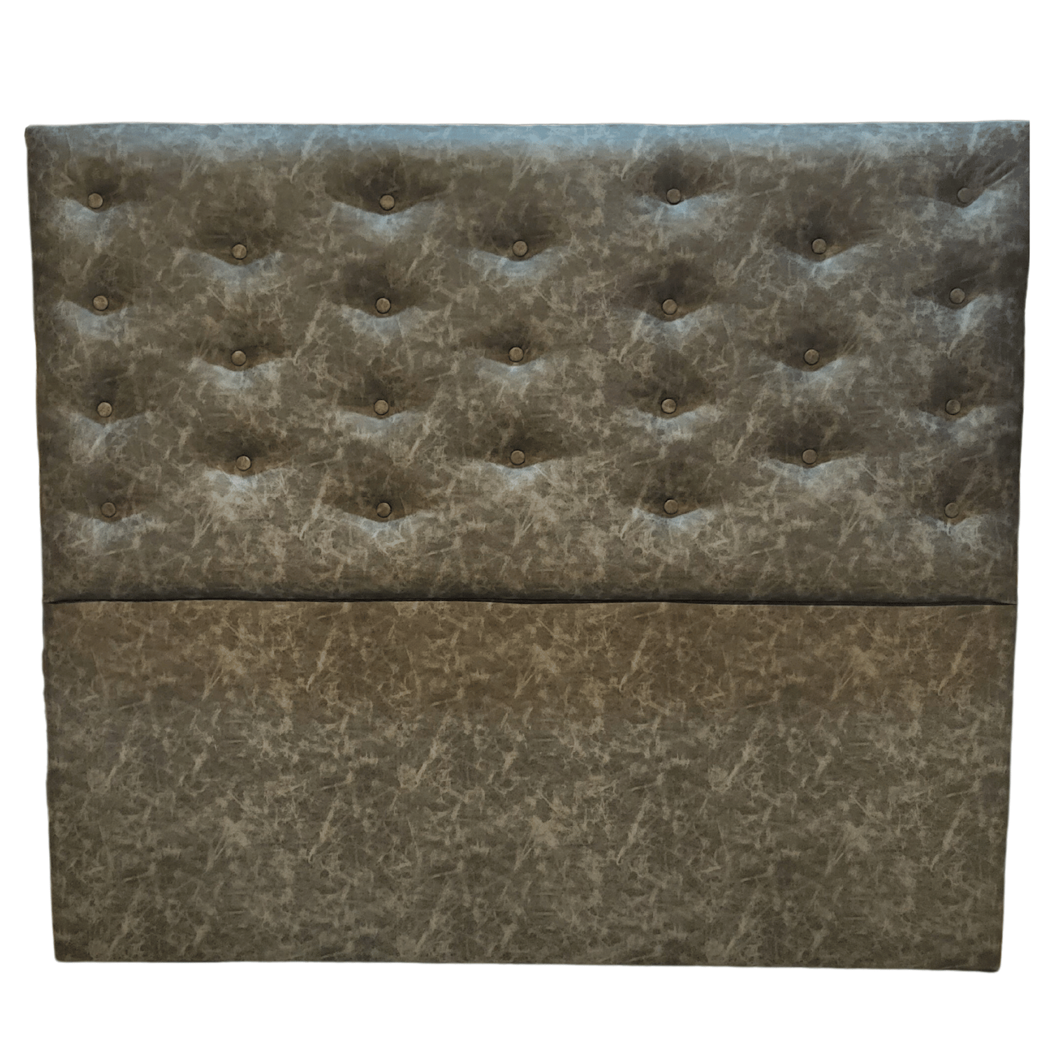 RESPALDO MUEBLES RIMAR A PISO 2 PLAZAS ECO CUERO GRIS JASPIADO - 4