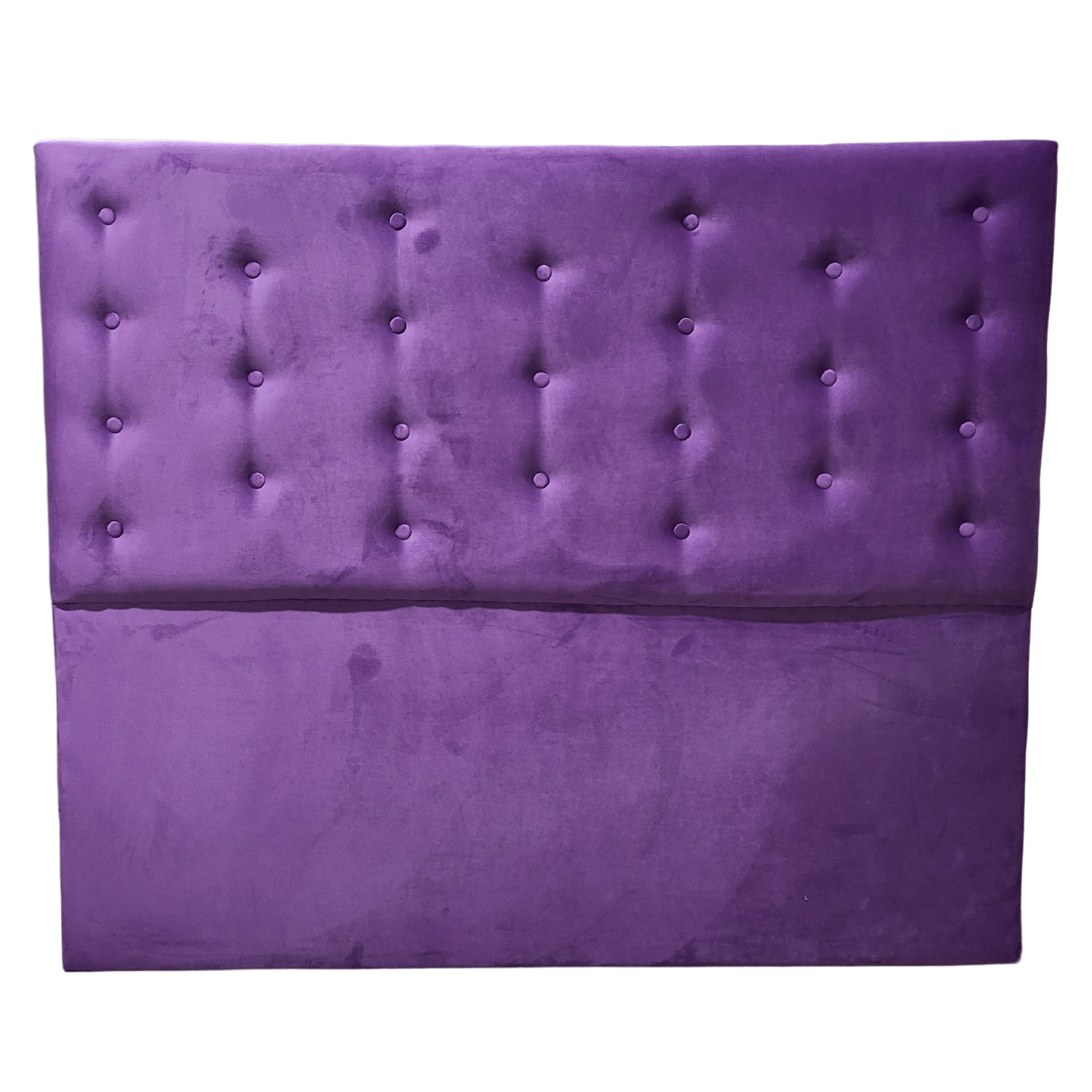 RESPALDO MUEBLES RIMAR A PISO 2 PLAZAS FELPA MORADO - 1