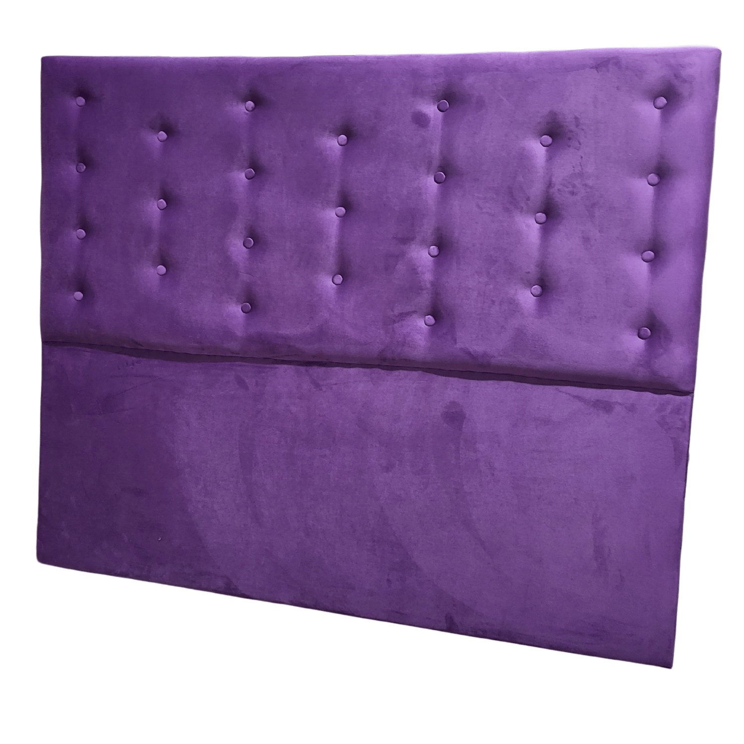 RESPALDO MUEBLES RIMAR A PISO 2 PLAZAS FELPA MORADO - 3