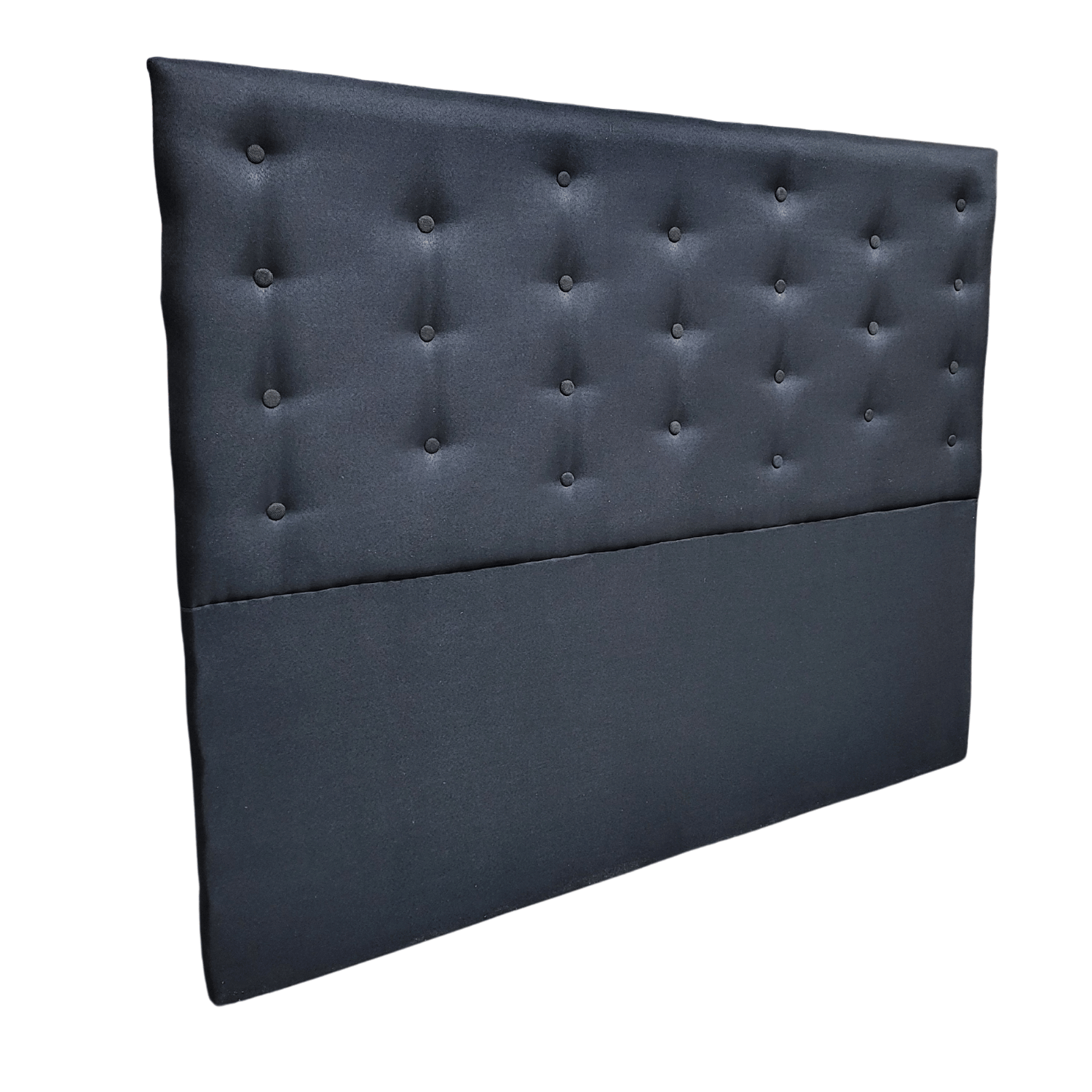 RESPALDO MUEBLES RIMAR A PISO 2 PLAZAS LINO NEGRO - 2