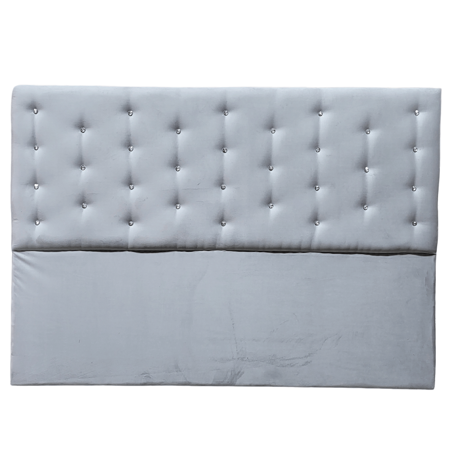 RESPALDO MUEBLES RIMAR A PISO DIAMANTE KING GRIS CLARO - 4