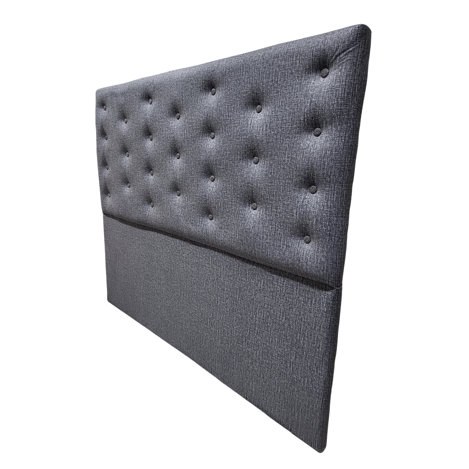 RESPALDO MUEBLES RIMAR A PISO CAVANCHA 2 PLAZAS GRIS JASPIADO OSCURO - 3