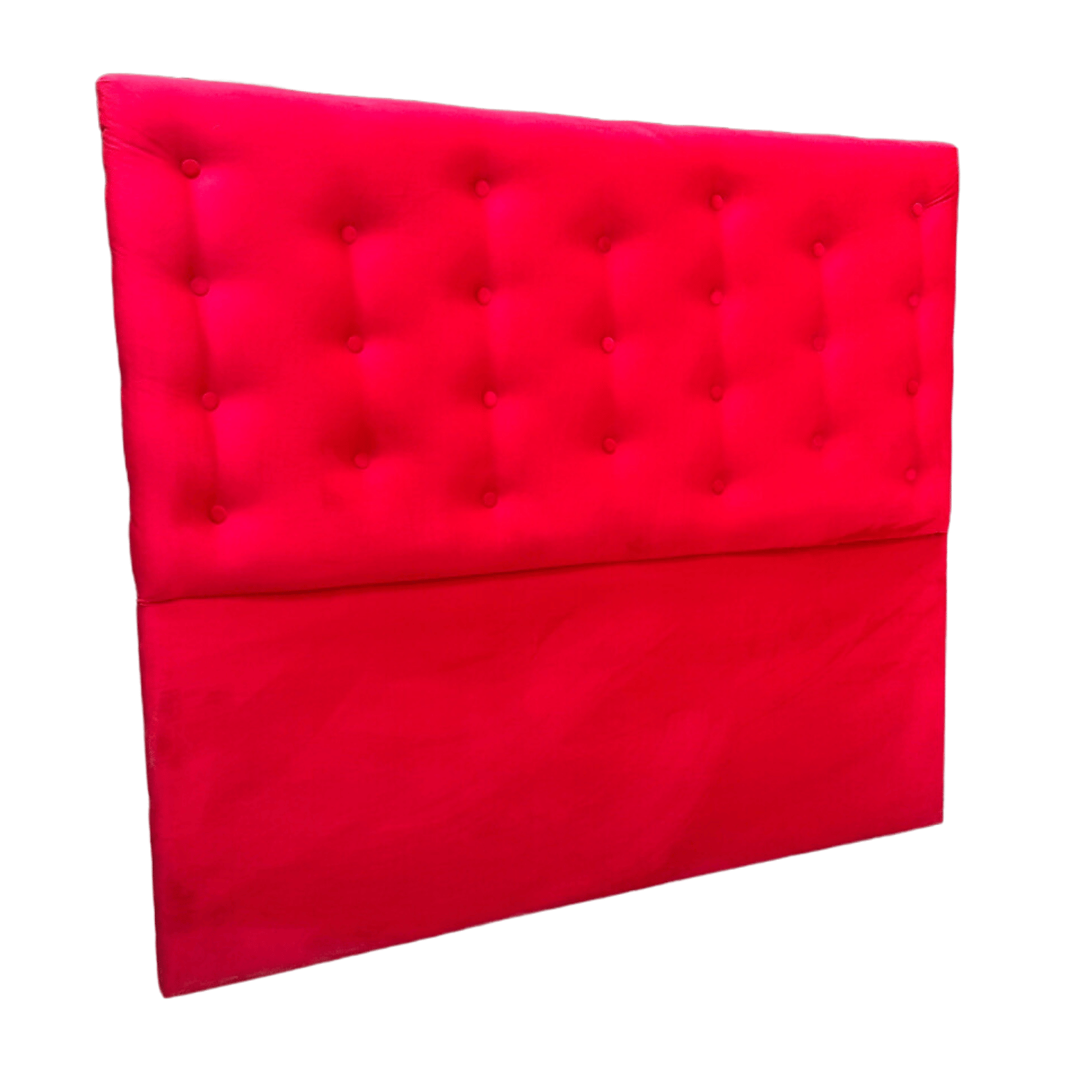RESPALDO MUEBLES RIMAR A PISO 2 PLAZAS FELPA ROJO - 2