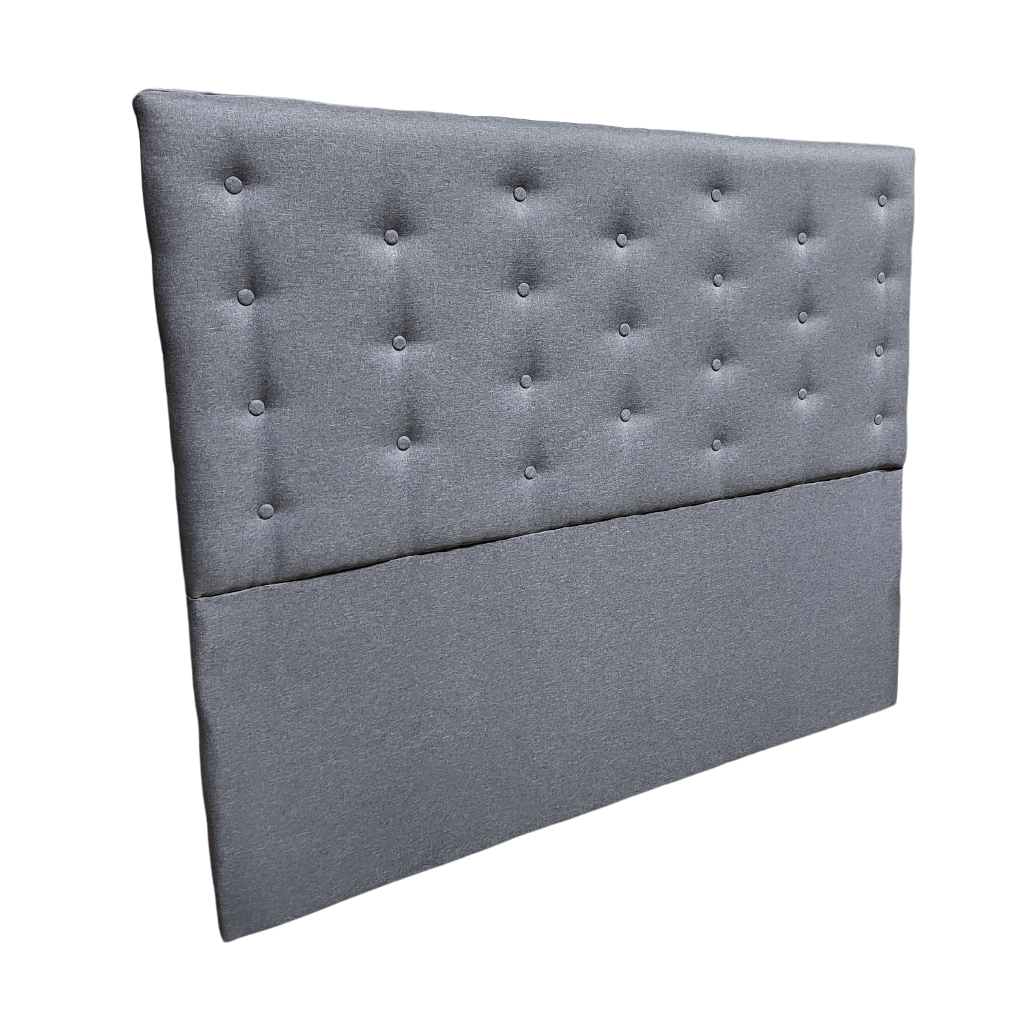 RESPALDO MUEBLES RIMAR A PISO 2 PLAZAS LINO GRIS - 2
