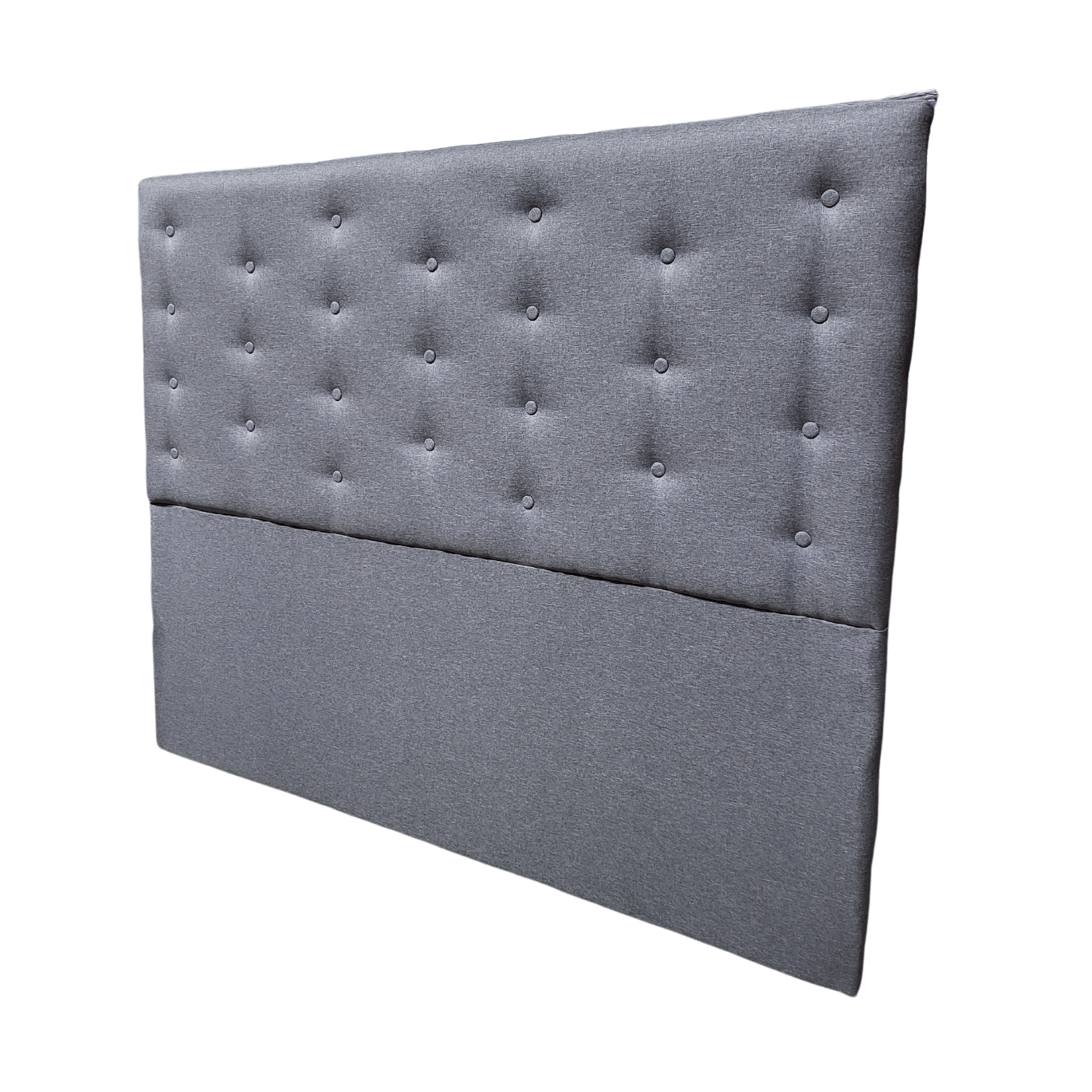 RESPALDO MUEBLES RIMAR A PISO 2 PLAZAS LINO GRIS - 3