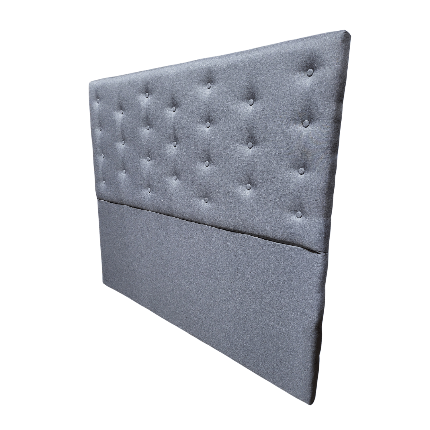 RESPALDO MUEBLES RIMAR A PISO 2 PLAZAS LINO GRIS - 5