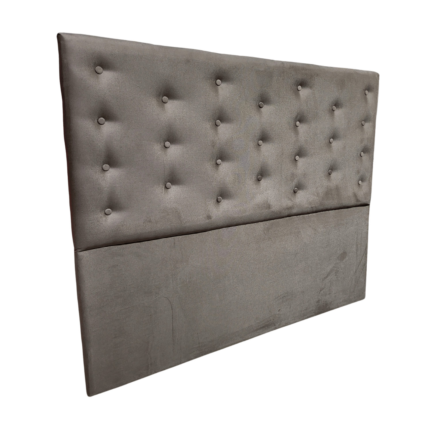 RESPALDO MUEBLES RIMAR A PISO 2 PLAZAS FELPA CHOCOLATE - 2