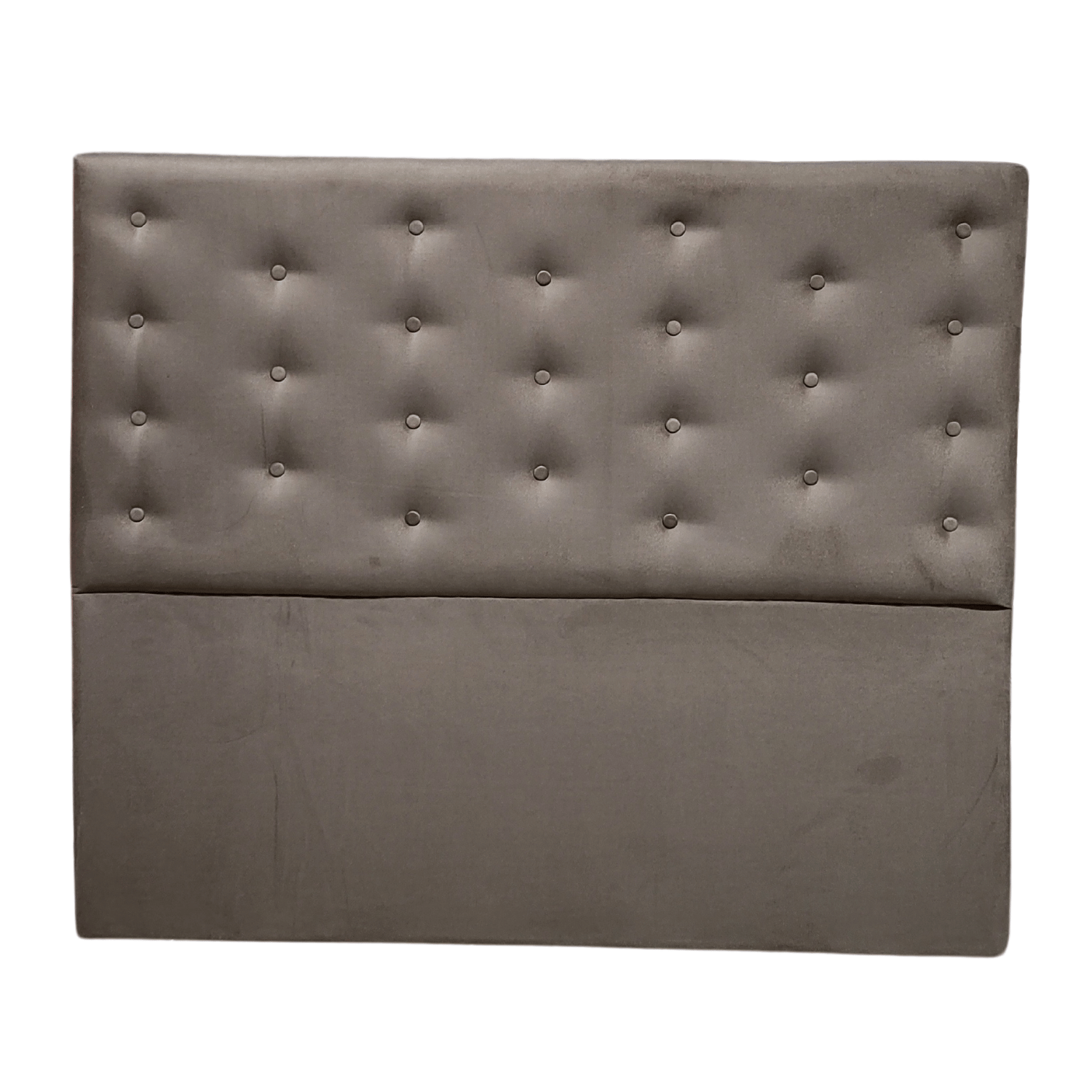 RESPALDO MUEBLES RIMAR A PISO 2 PLAZAS FELPA CHOCOLATE - 4