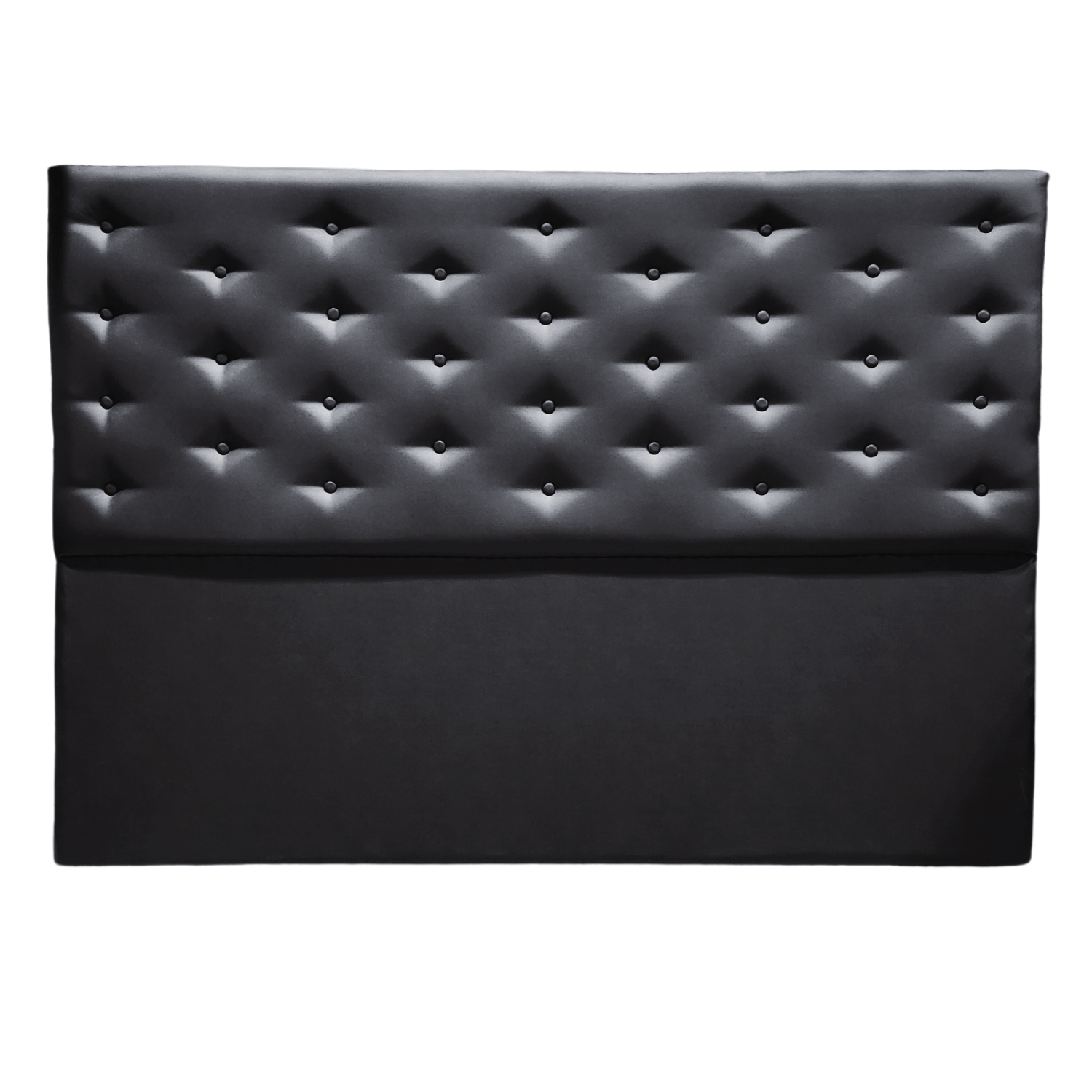 RESPALDO MUEBLES RIMAR A PISO KING ECO CUERO NEGRO - 1