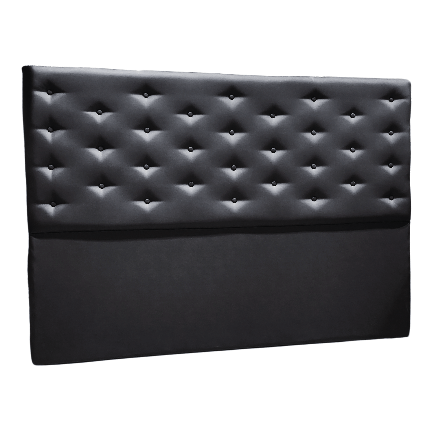 RESPALDO MUEBLES RIMAR A PISO KING ECO CUERO NEGRO - 2