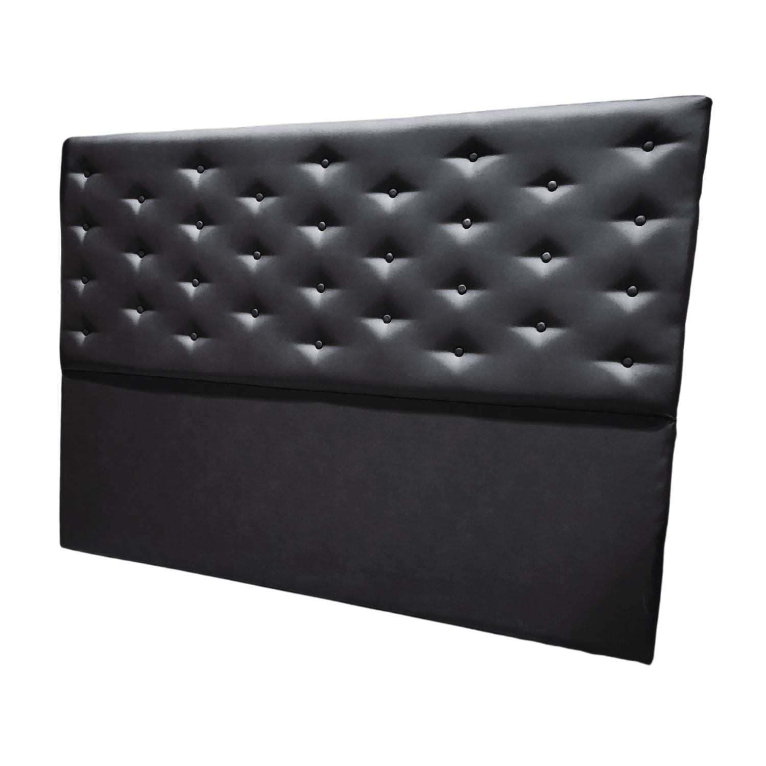 RESPALDO MUEBLES RIMAR A PISO KING ECO CUERO NEGRO - 3
