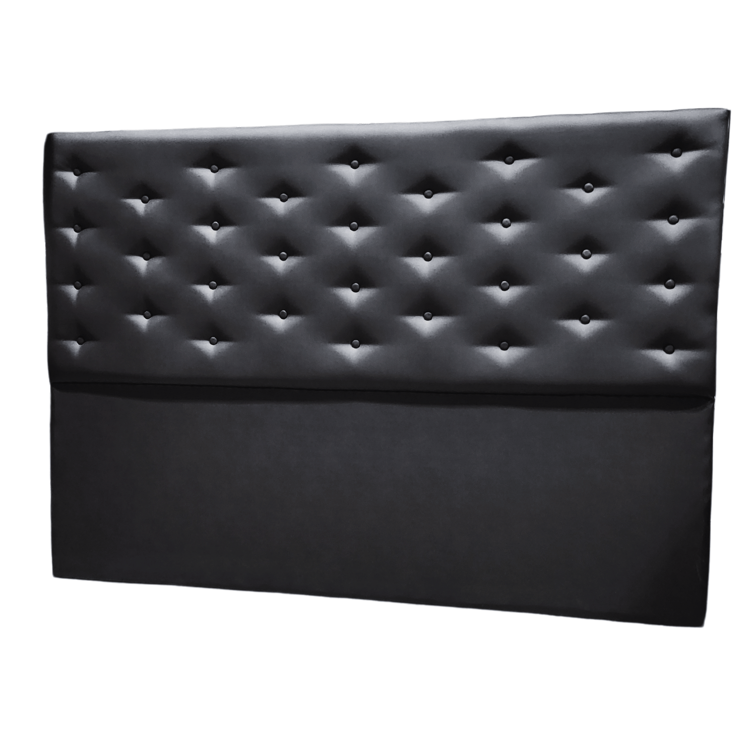 RESPALDO MUEBLES RIMAR A PISO KING ECO CUERO NEGRO - 5
