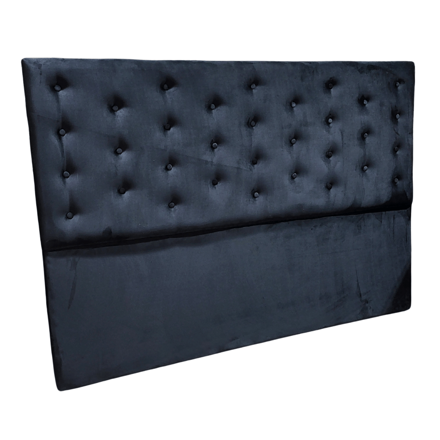 RESPALDO MUEBLES RIMAR A PISO KING FELPA NEGRO - 2