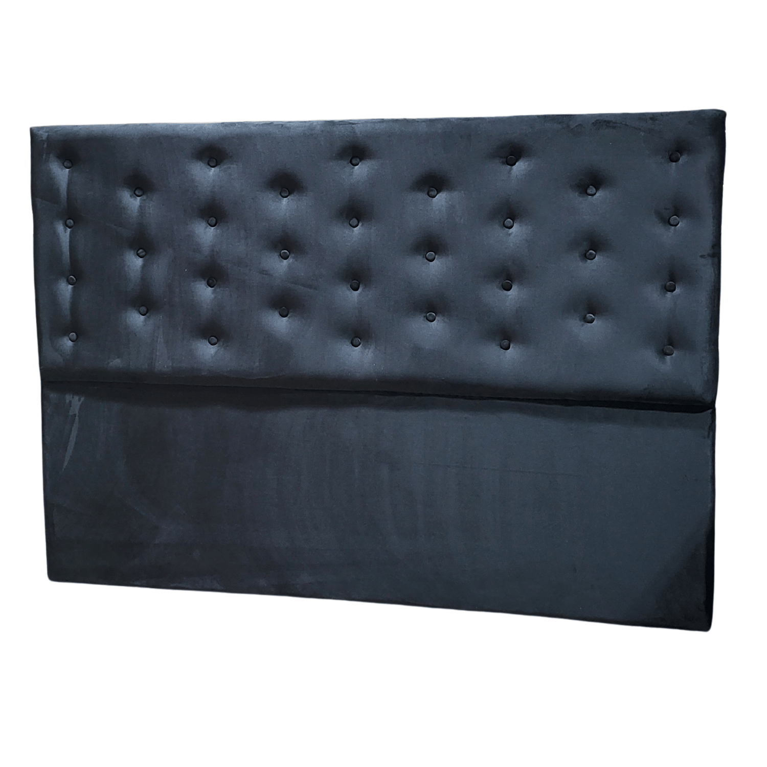 RESPALDO MUEBLES RIMAR A PISO KING FELPA NEGRO - 3