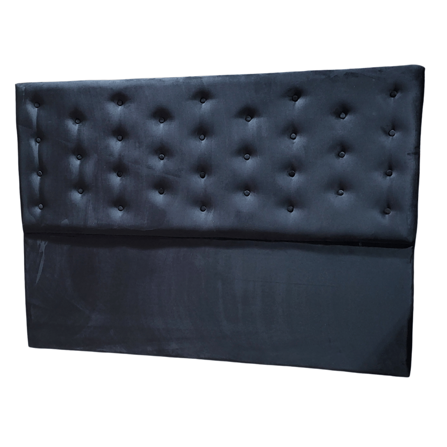 RESPALDO MUEBLES RIMAR A PISO KING FELPA NEGRO - 4