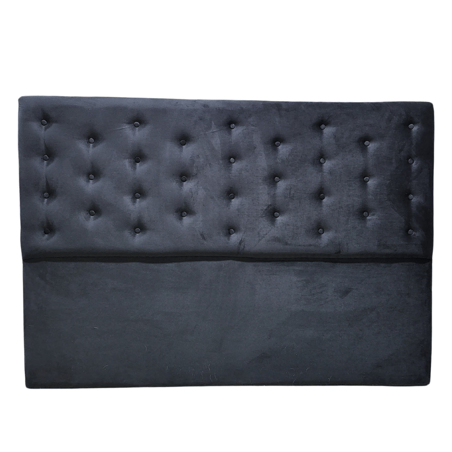 RESPALDO MUEBLES RIMAR A PISO KING FELPA NEGRO - 5