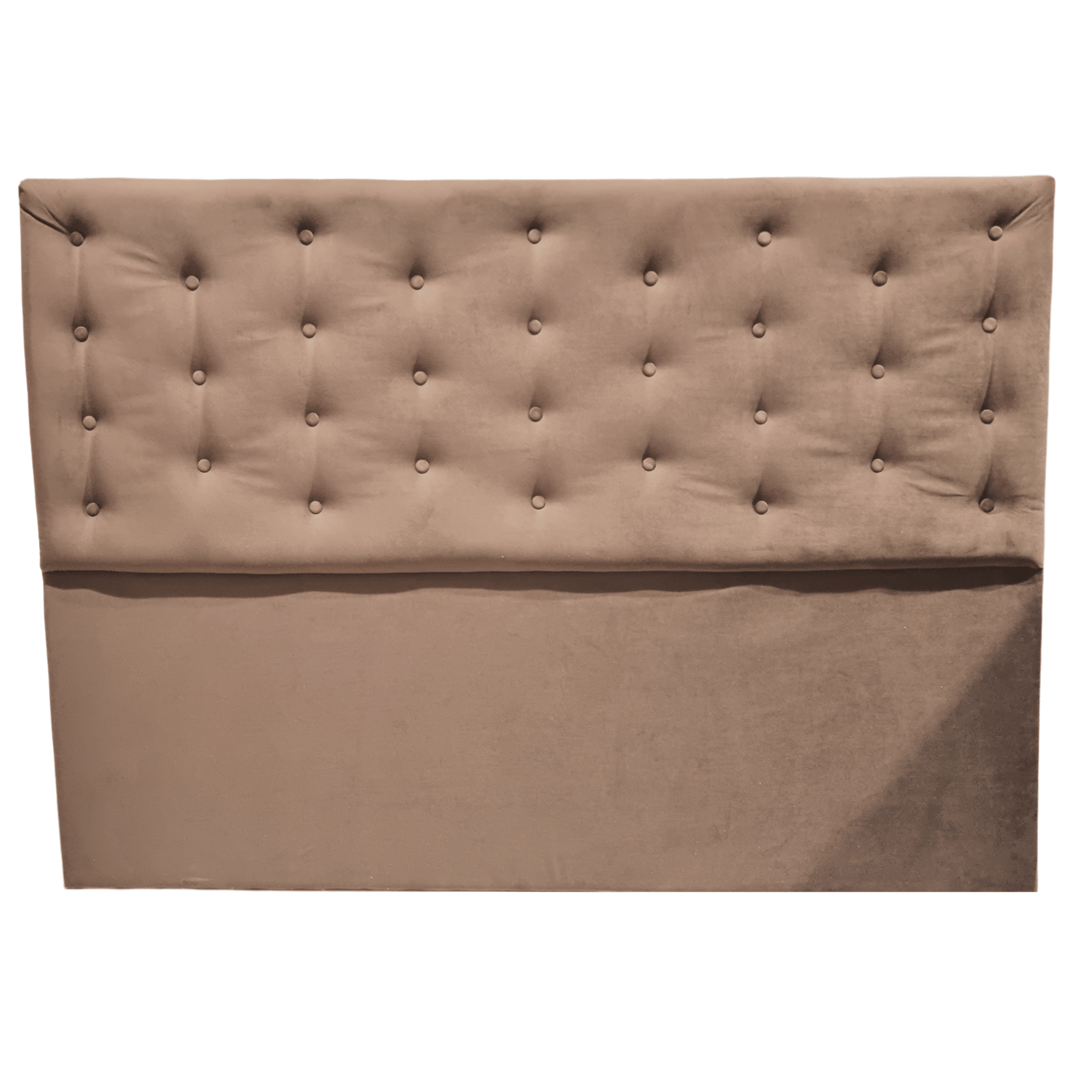 RESPALDO MUEBLES RIMAR A PISO KING FELPA CHOCOLATE - 4