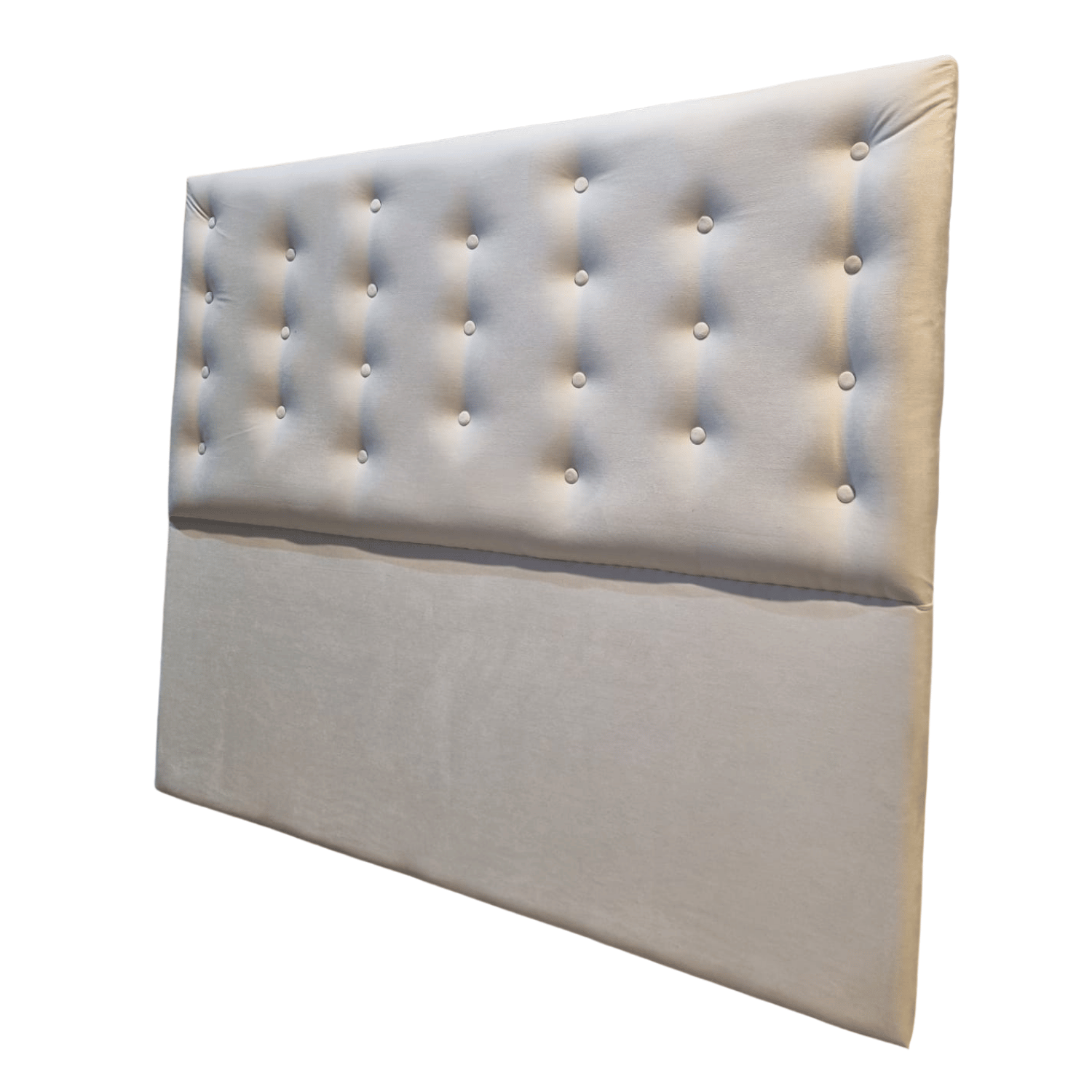 RESPALDO MUEBLES RIMAR A PISO 2 PLAZAS FELPA CRUDO - 3